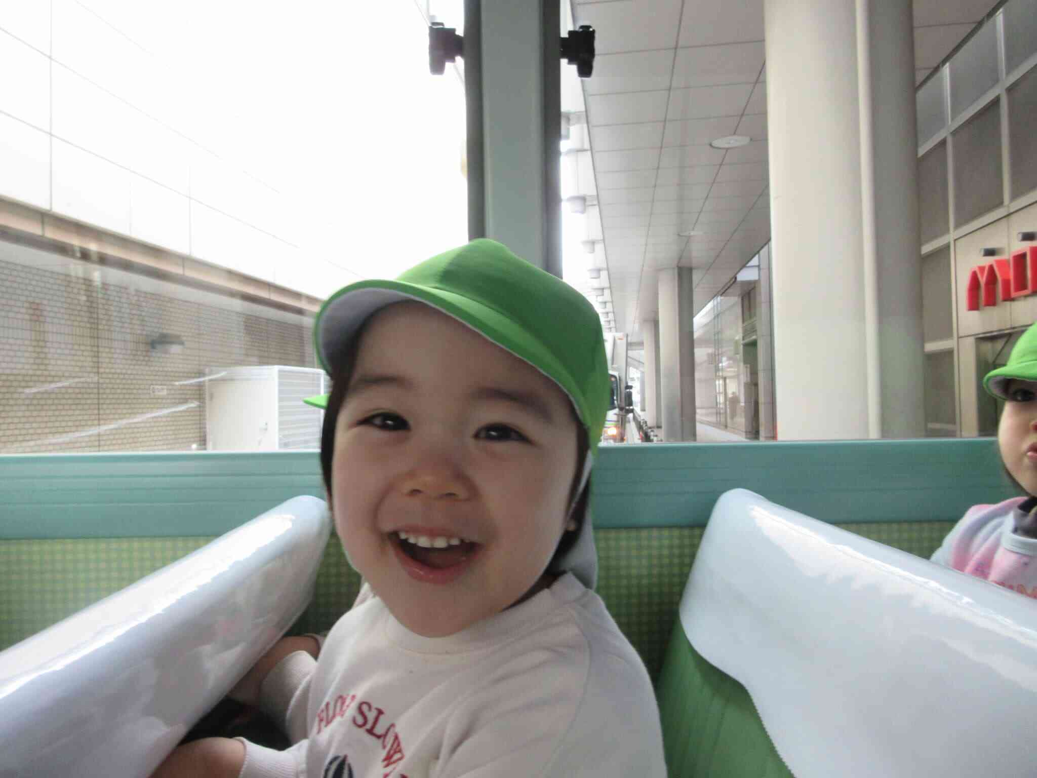 バス楽しい～！