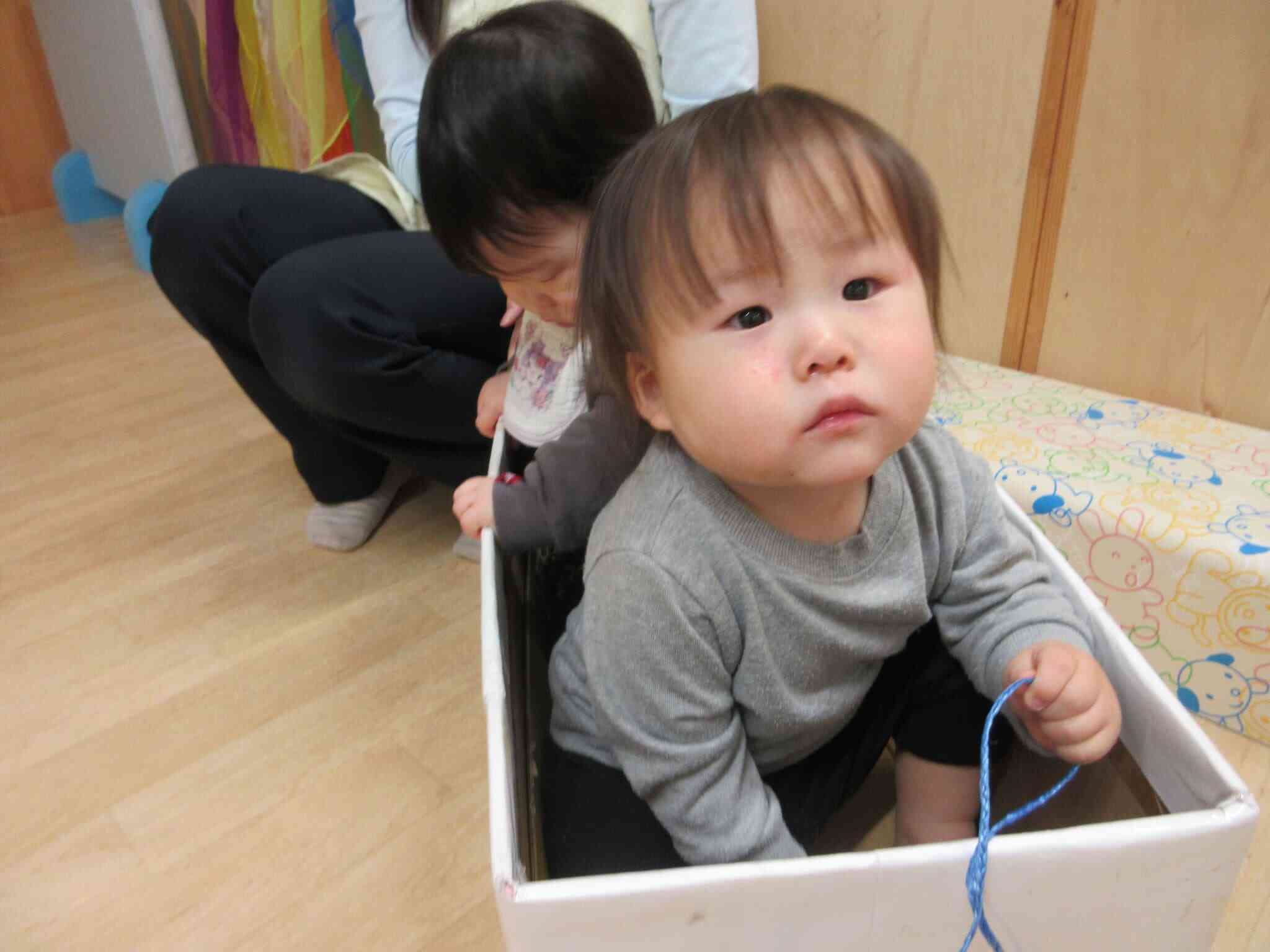 ひよこ組さん列車、発車しまーす！