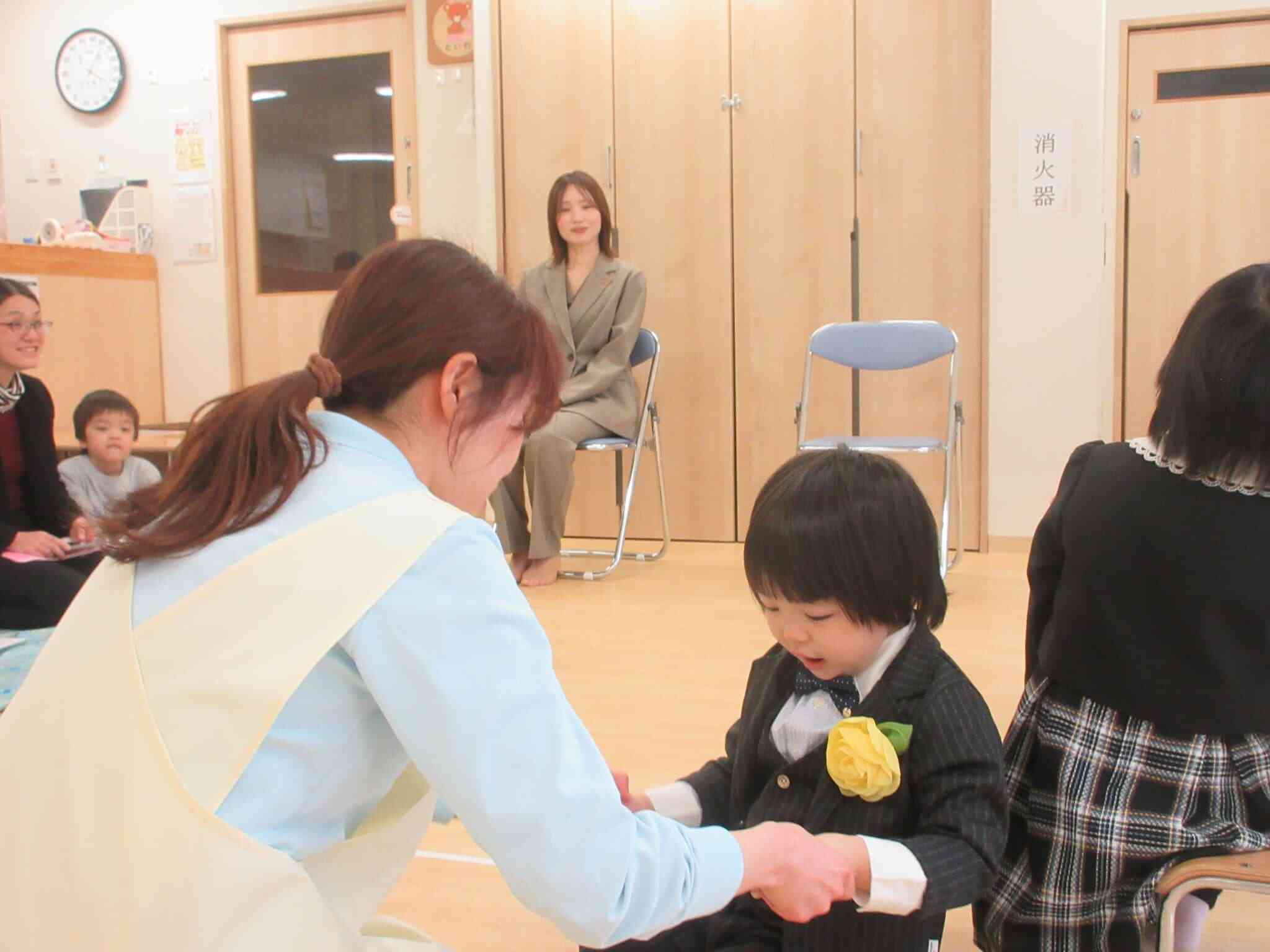 担任の先生からのプレゼント♡