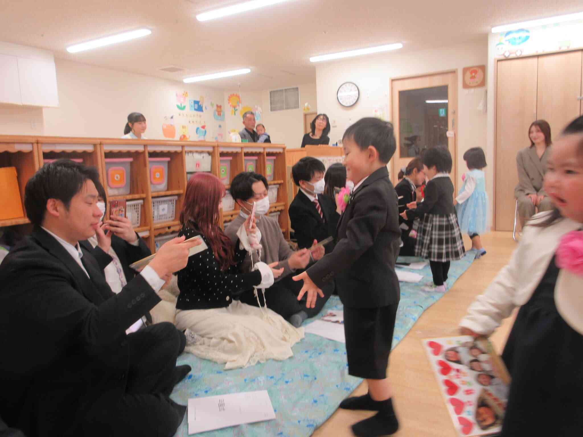 ママ、パパにもありがとうを伝えたよ！