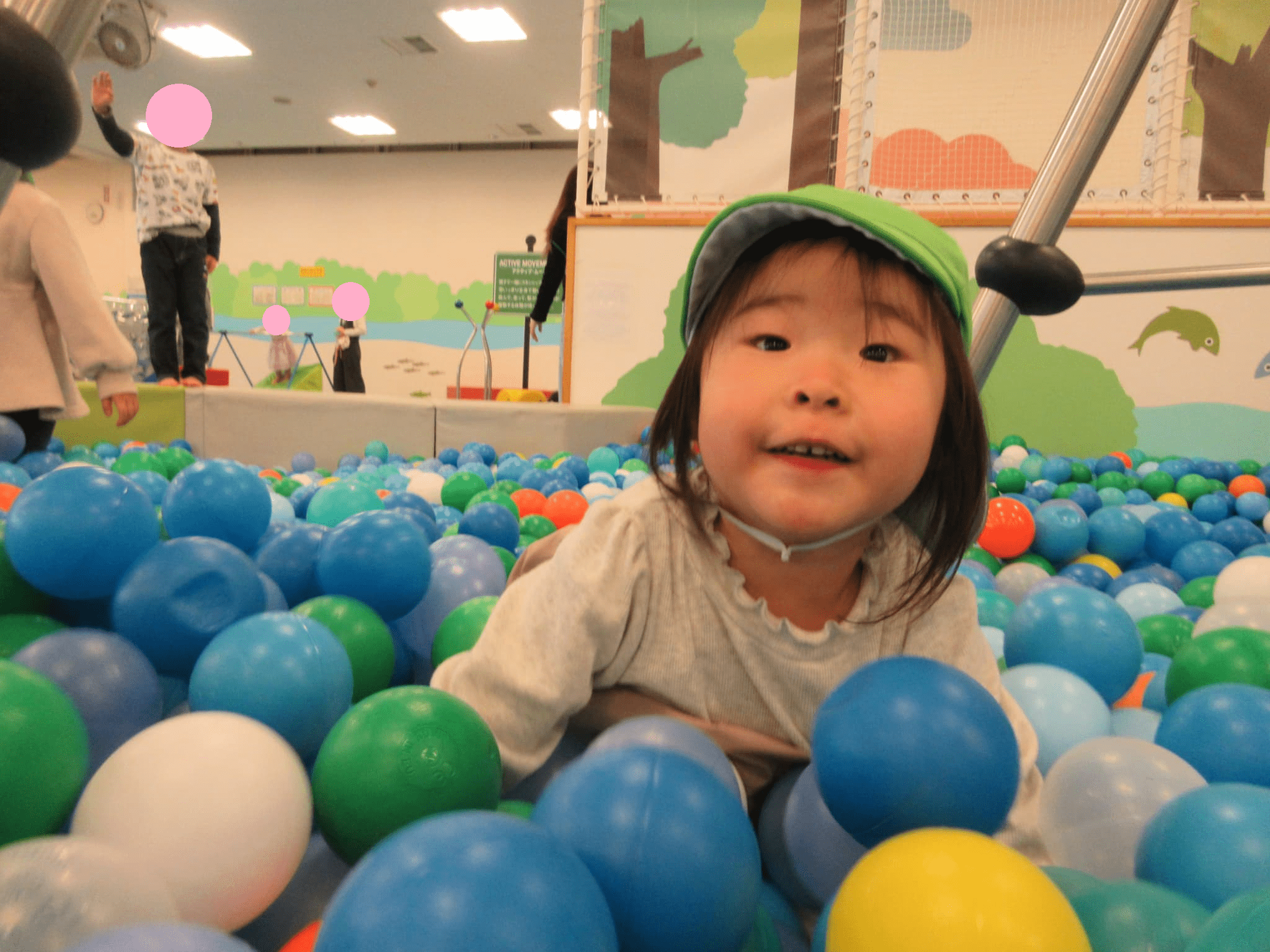 ボールがいっぱい！