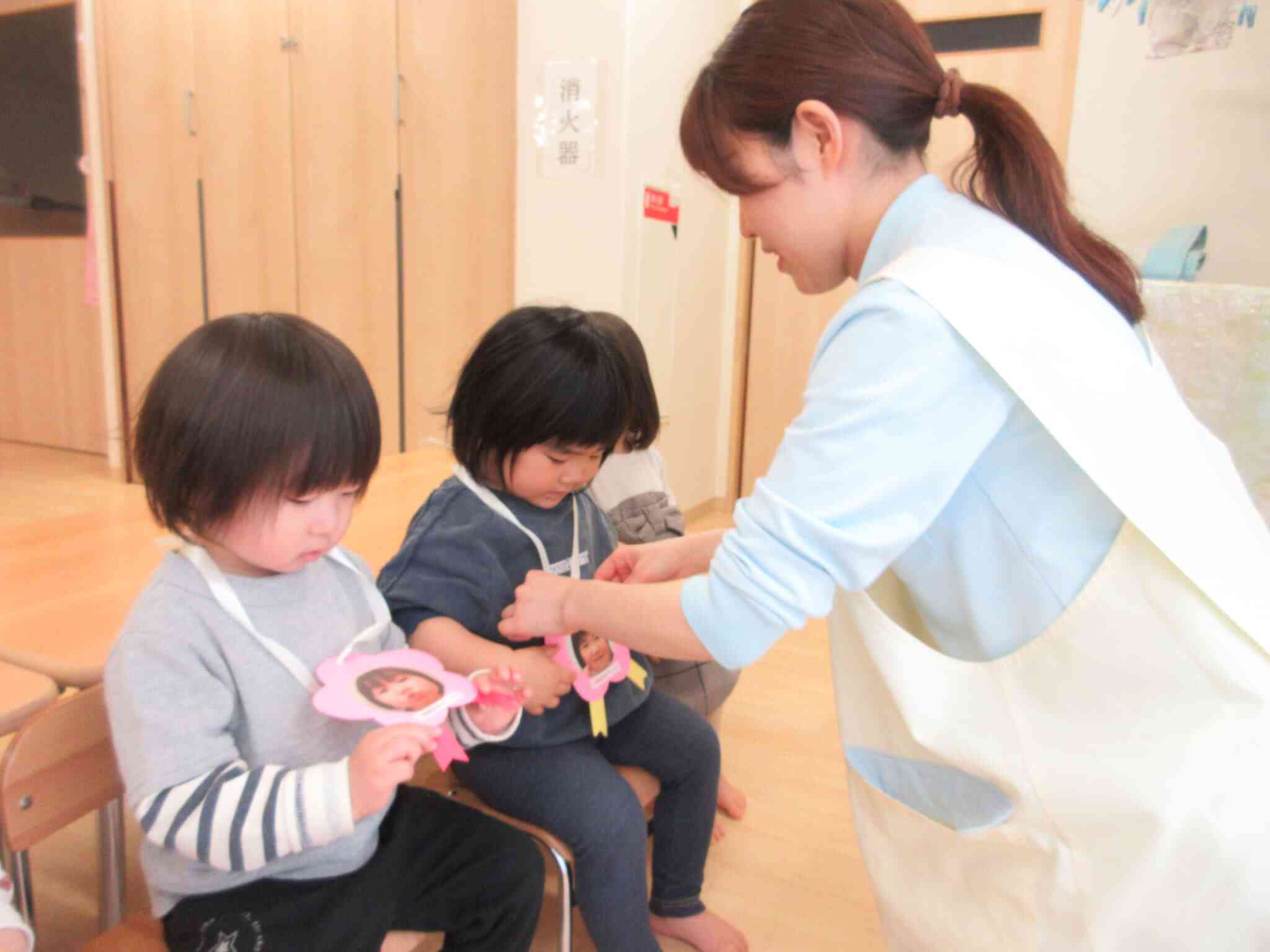 進級式を行いました♡