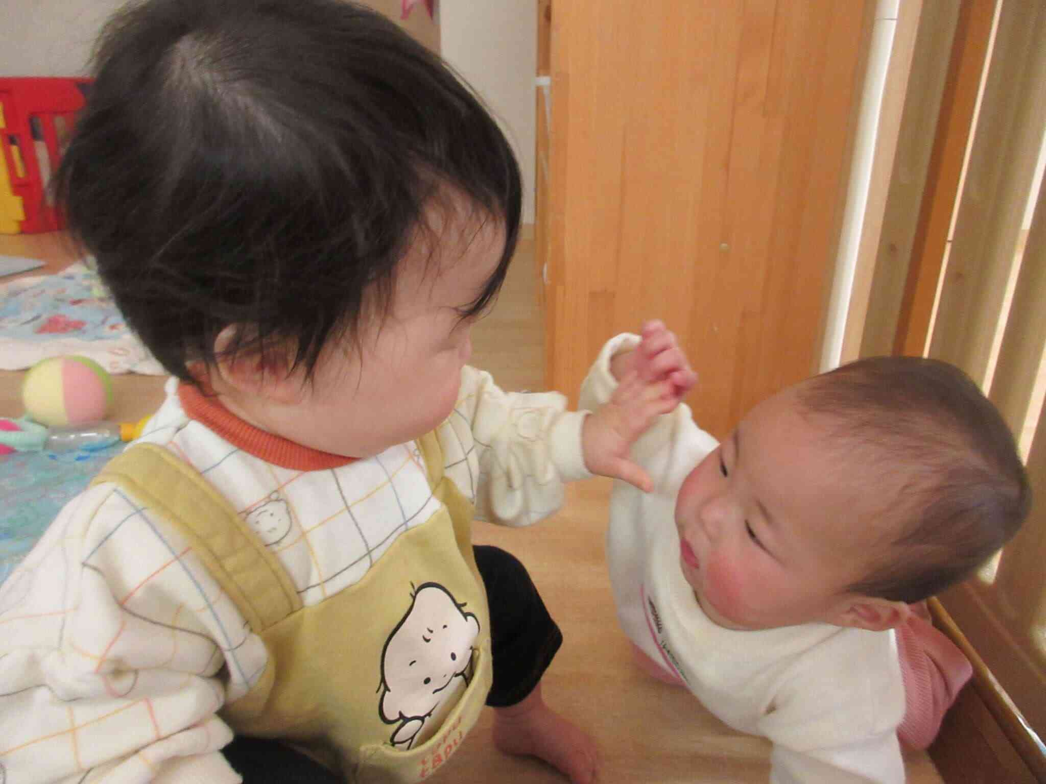 新しいお友だちが増えてとっても嬉しいエスパル保育園のお友だちです♪