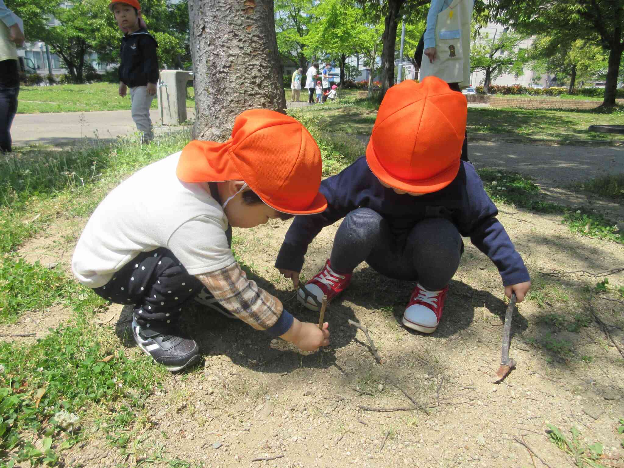 ここには何があるかな？