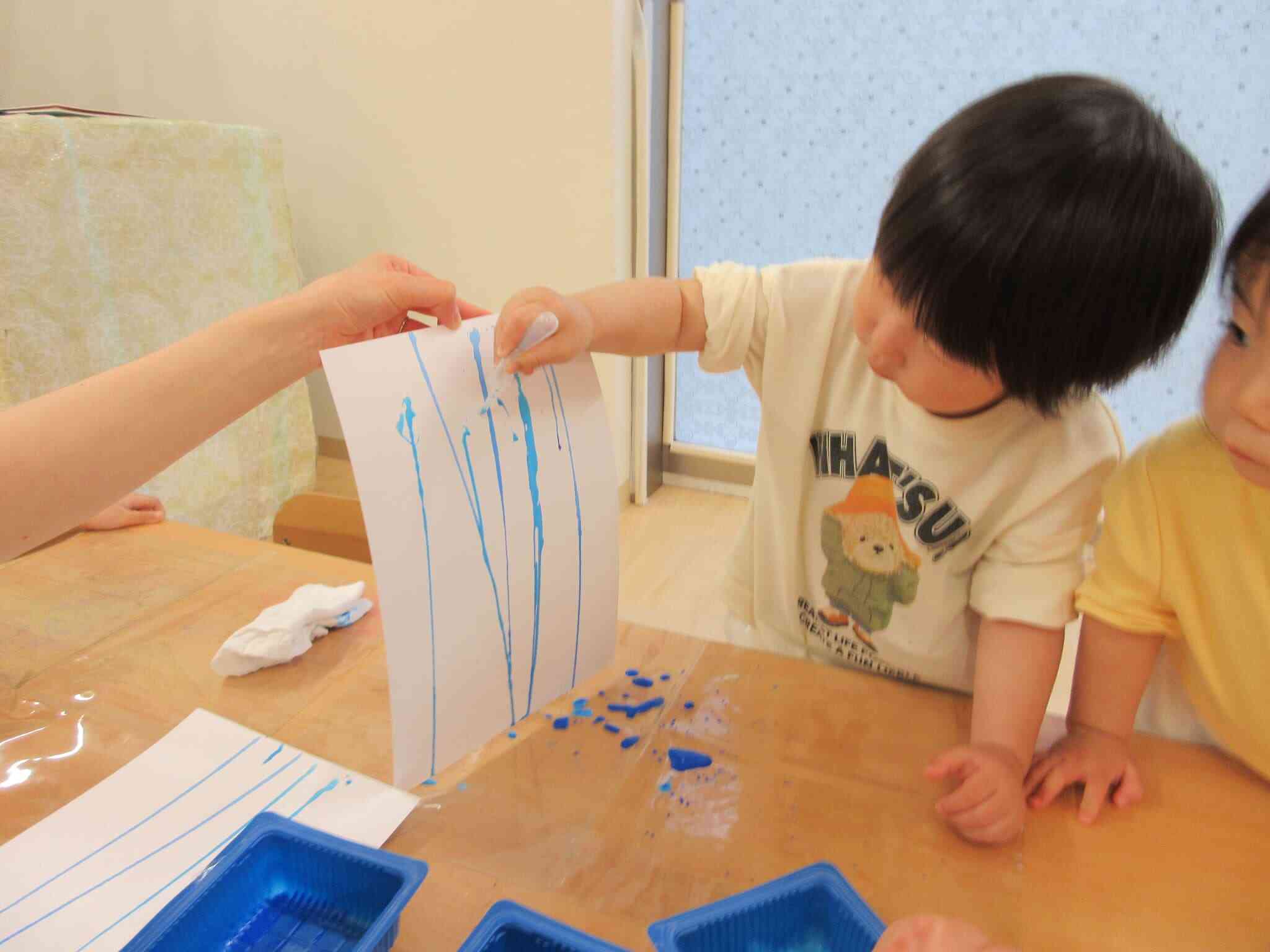 スポイト上手に使えたよ！