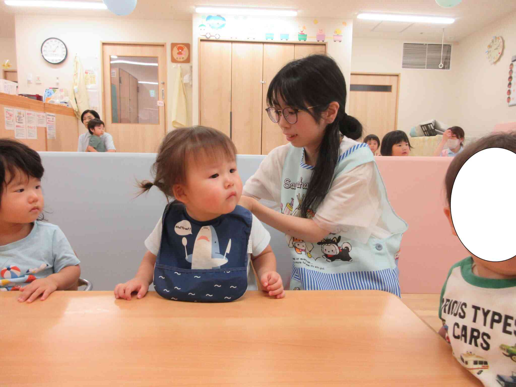 実習生のお兄さん、お姉さんが来てくれました♡