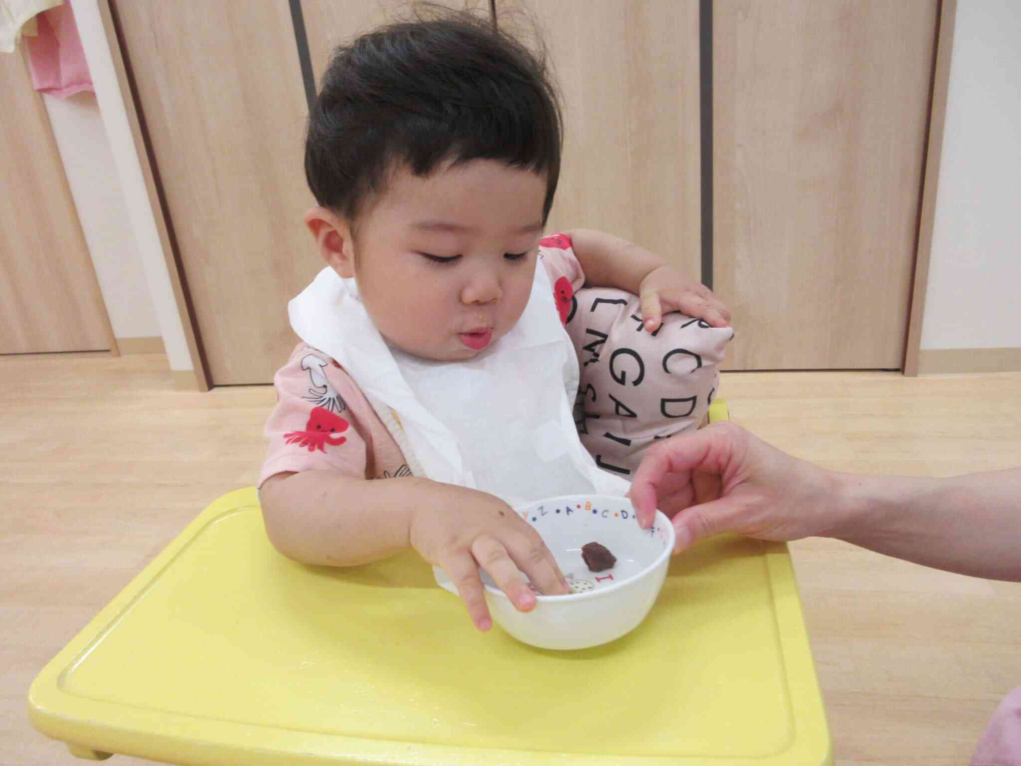 とってもおいしいよ♡おかわりあるかな～？