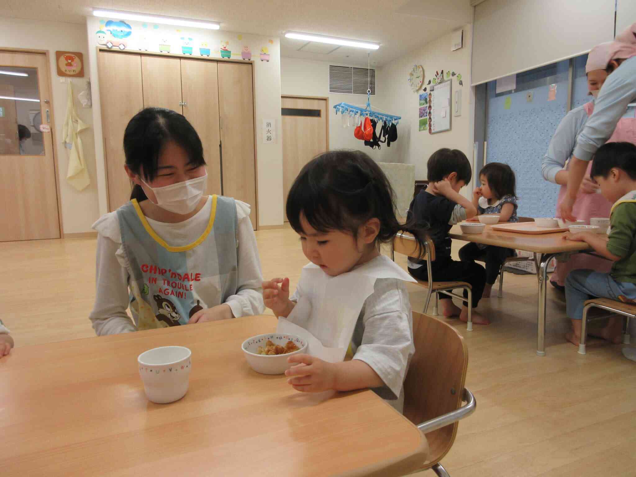 よく噛んで食べてね♡