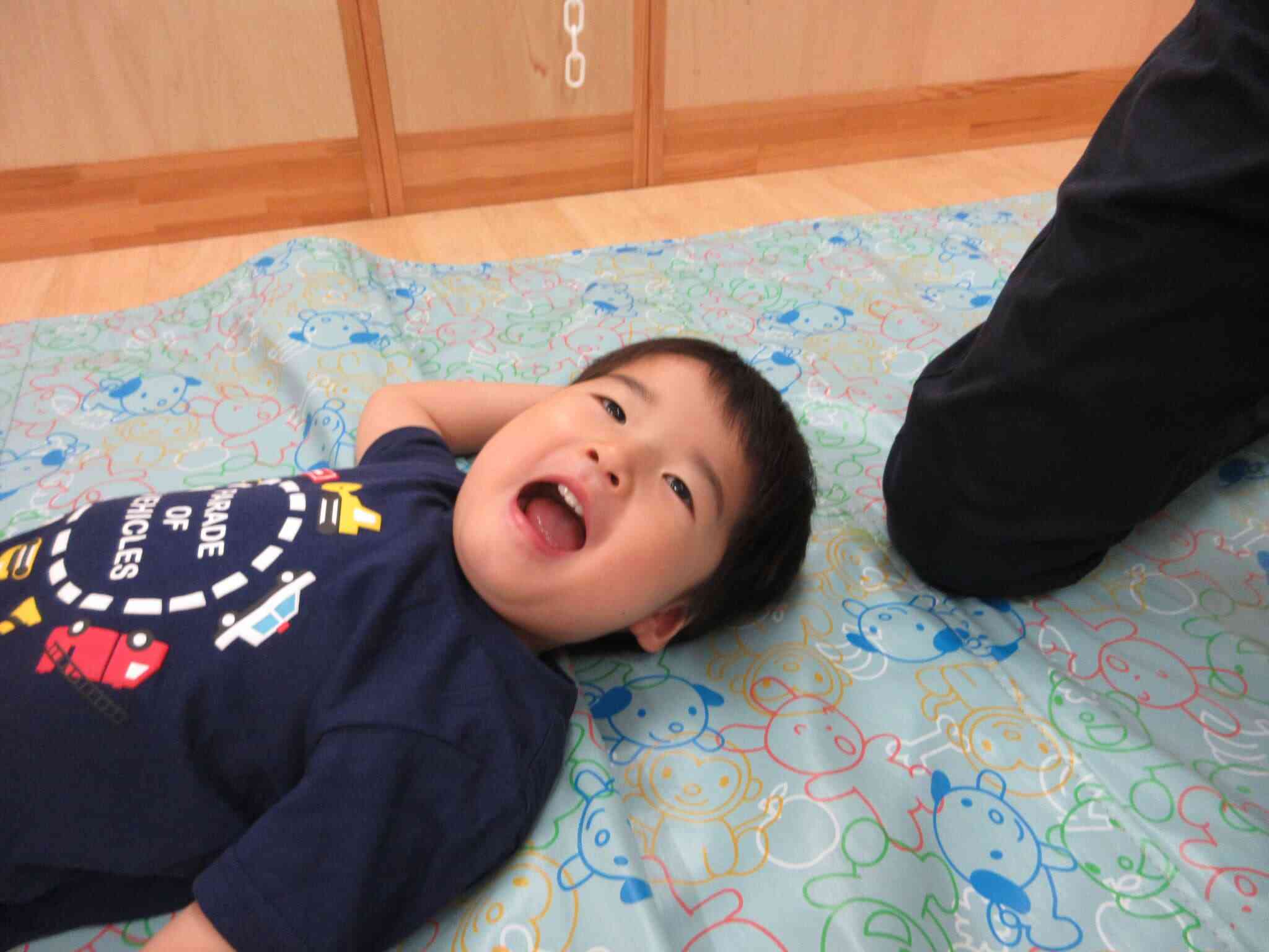 あーーん！大きくお口をあけられたでしょ！