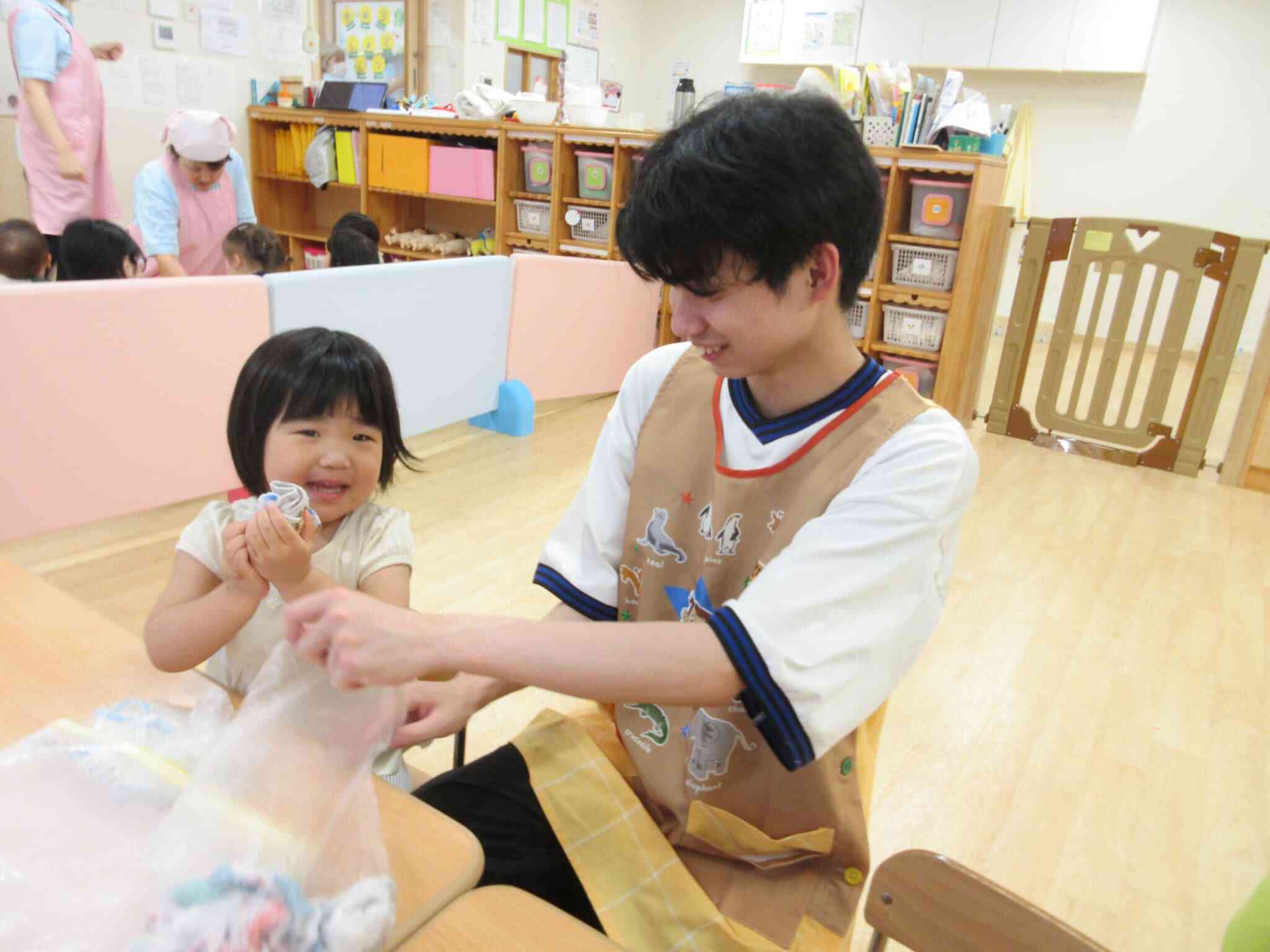 お手伝いありがとう♡