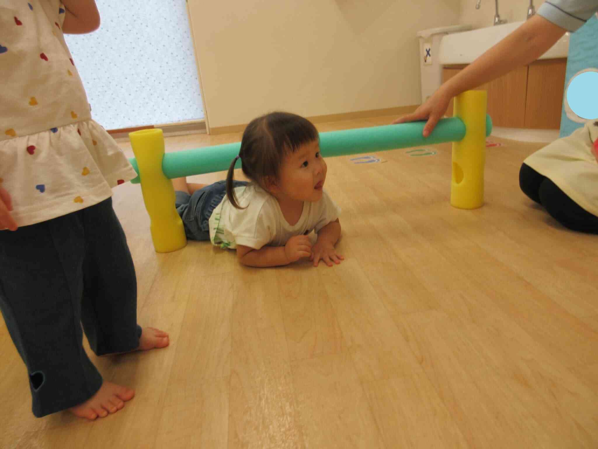 上手にくぐれるよ！