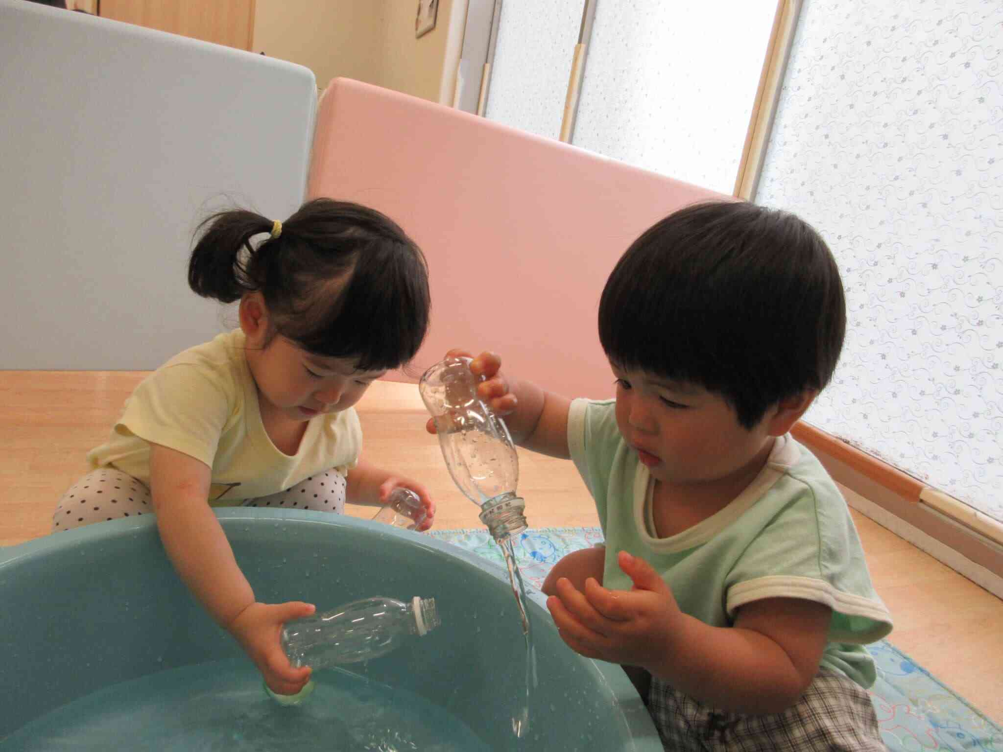 水遊びもたくさん楽しみました！