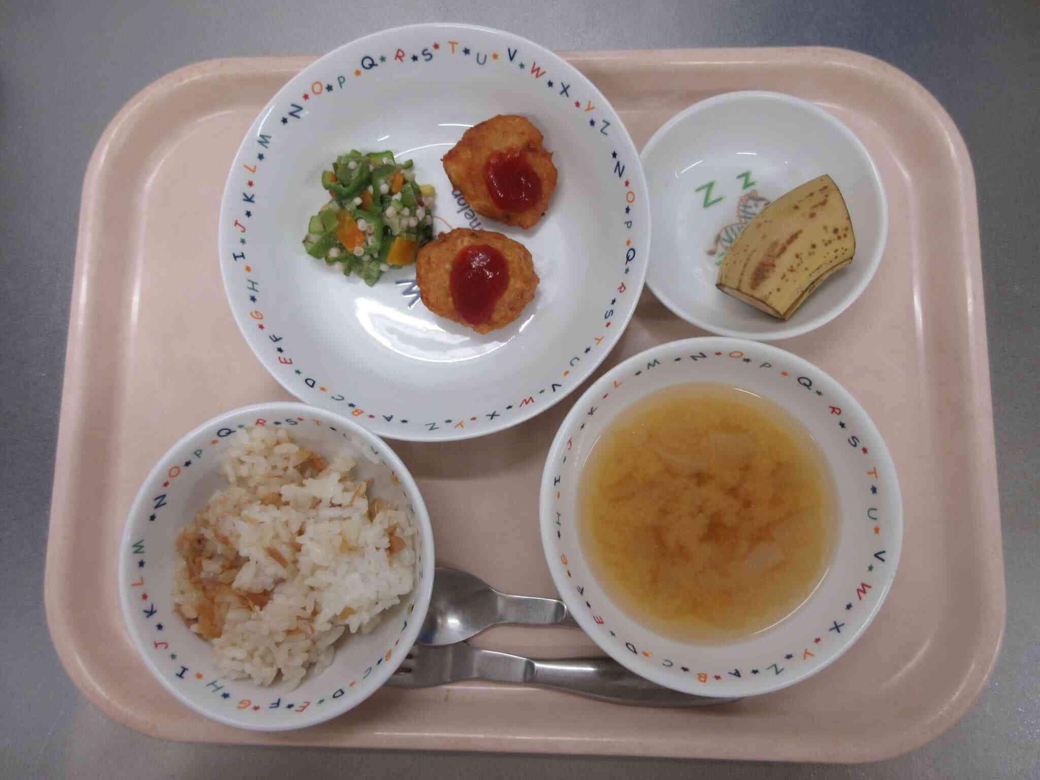 ８月２６日の給食