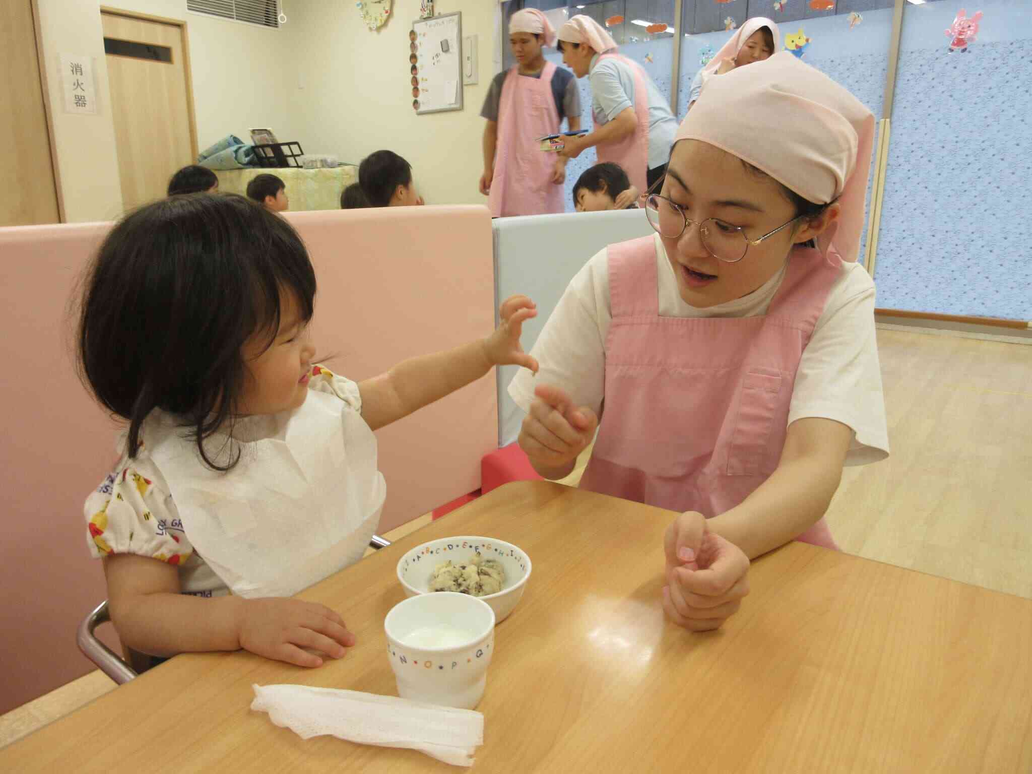 実習生のお兄さん、お姉さんが来てくれました♡