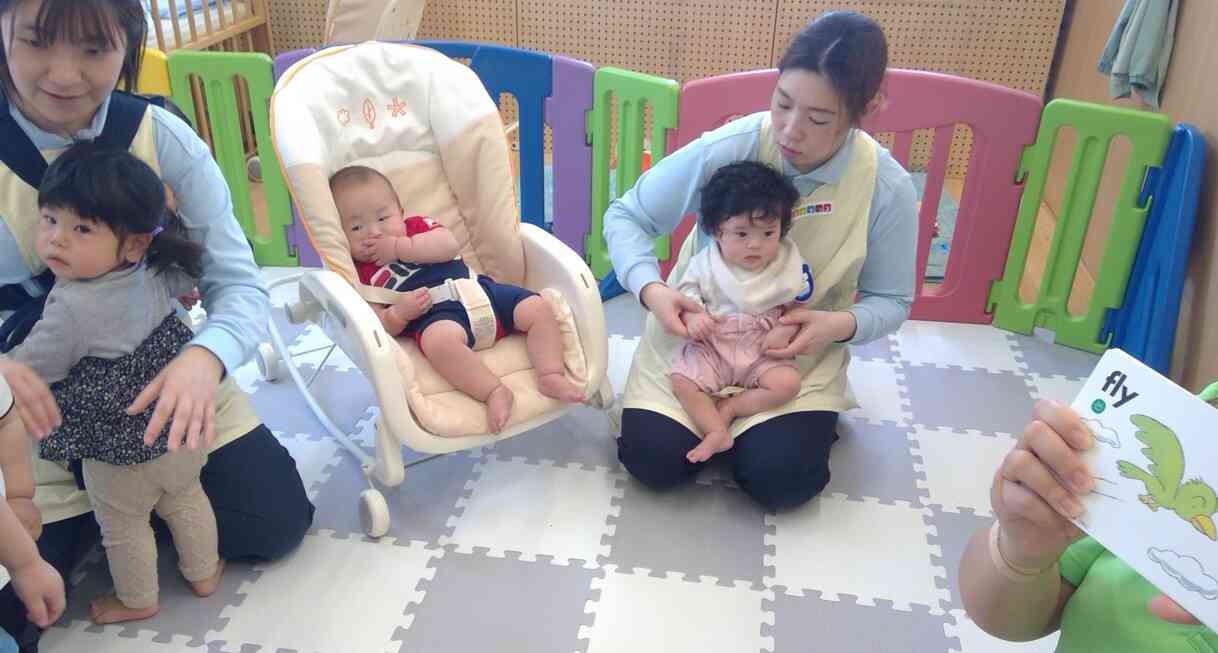 0歳児さんの様子