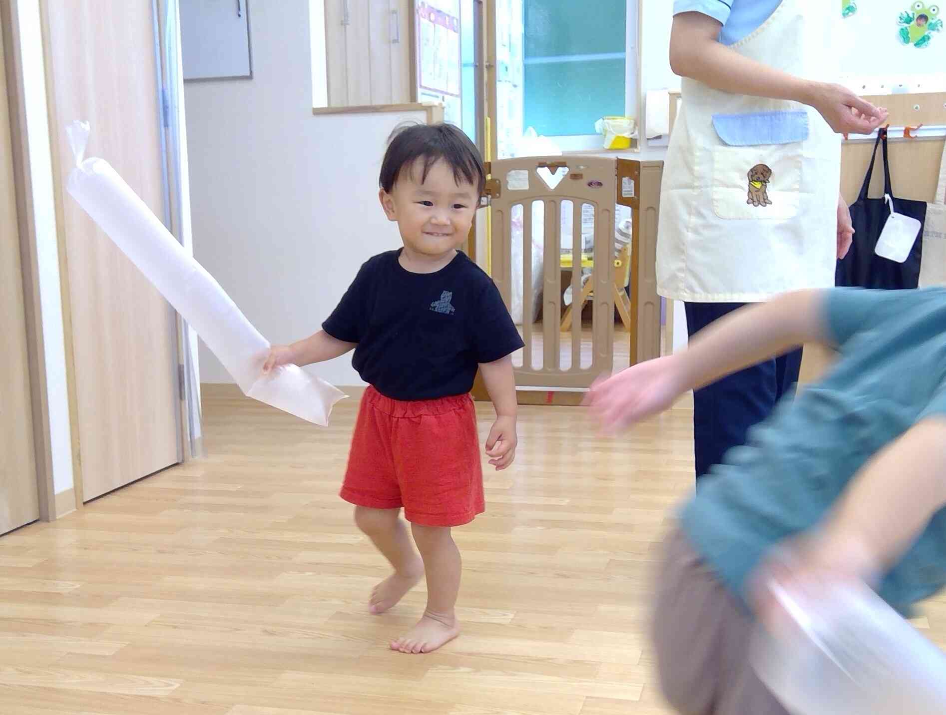 さわって感触をたのしんだり、、、