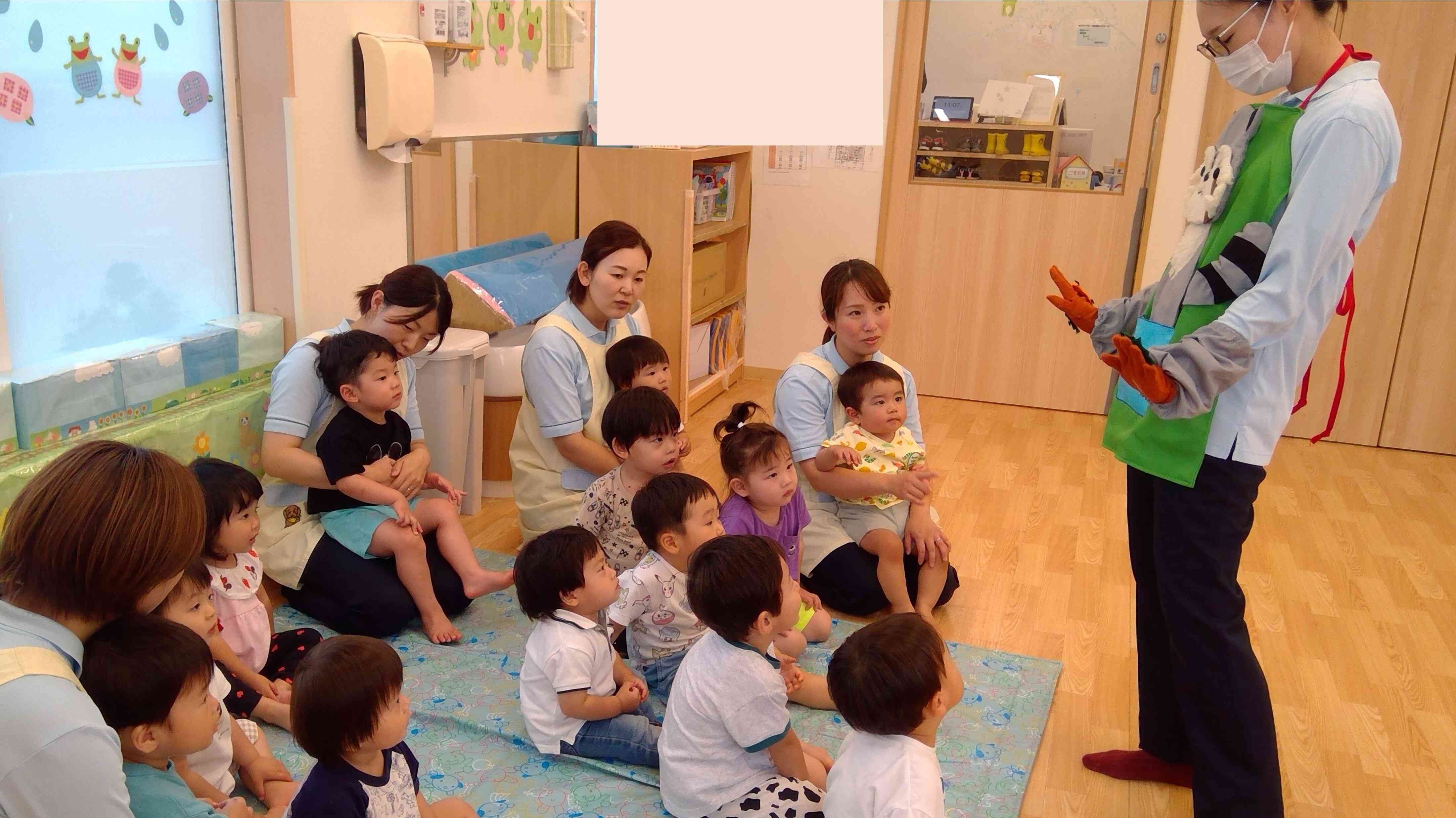 くうちゃんのおてて上手に洗えるかな？