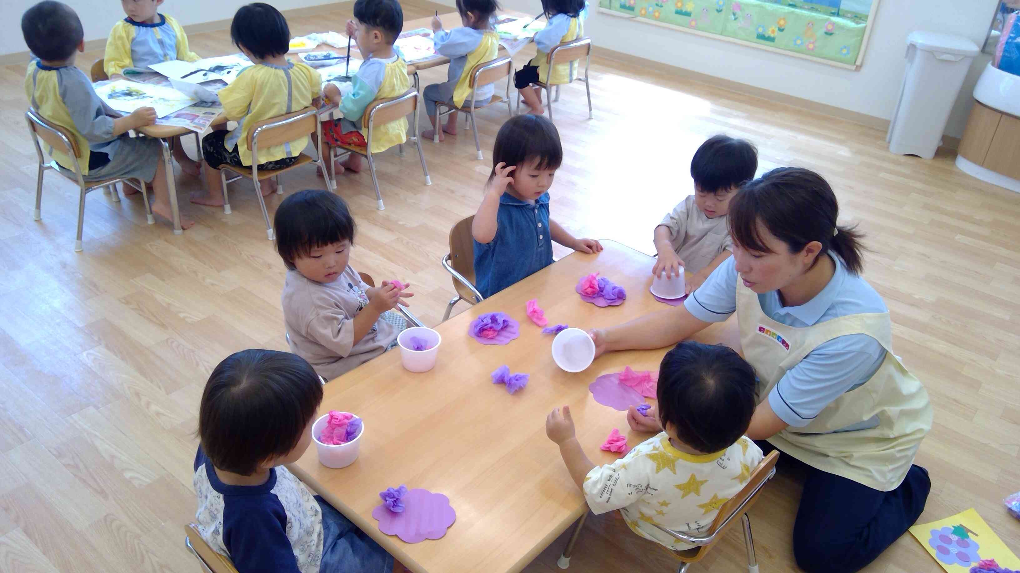 先生のお話も上手に聞けています☆