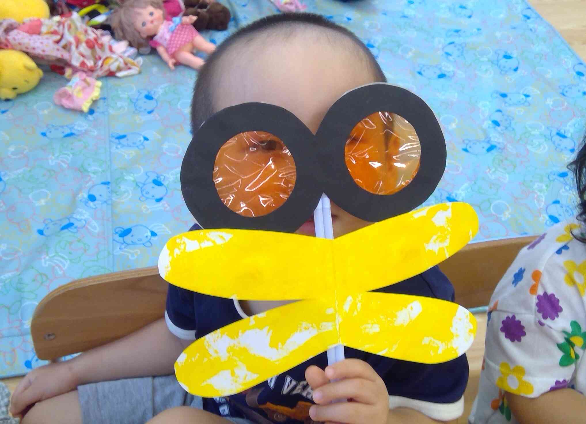 とんぼを作ろう（２歳児）