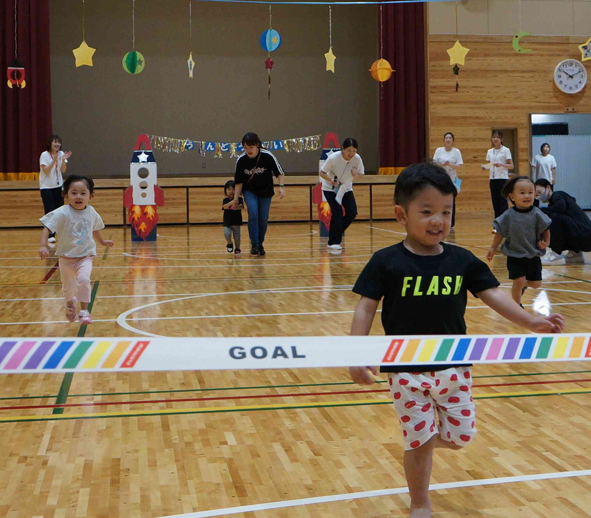 運動会の様子　うさぎ組（2歳児）