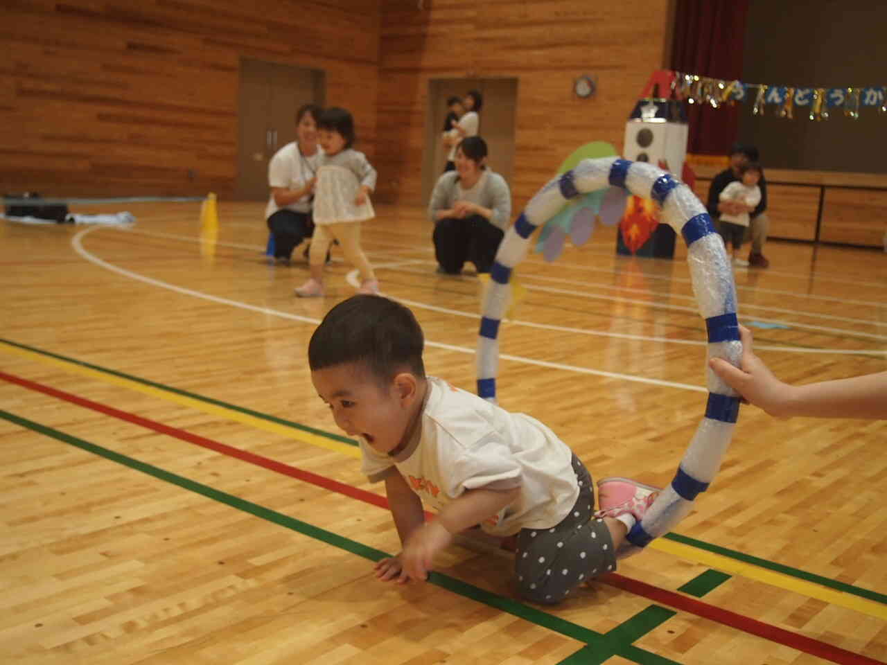 ゴールに向かって!
