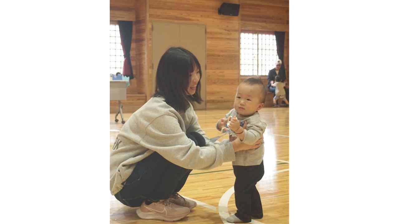 みんなの前はドキドキするな...。