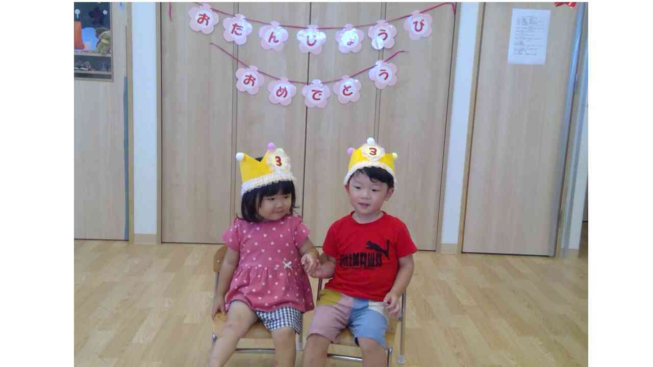 10月誕生会～（０・１・２歳児）