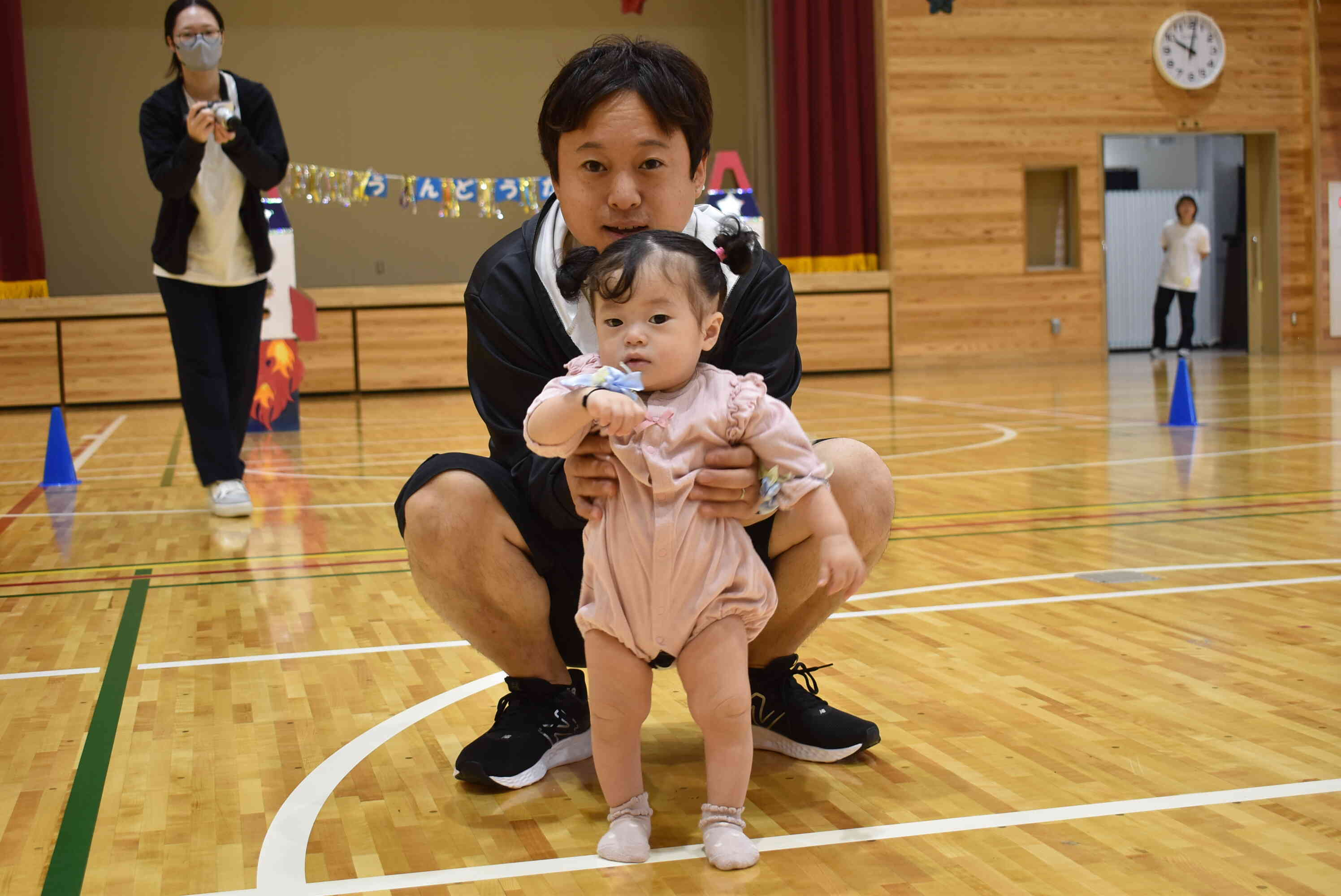 腕にリボンつけたよ♡