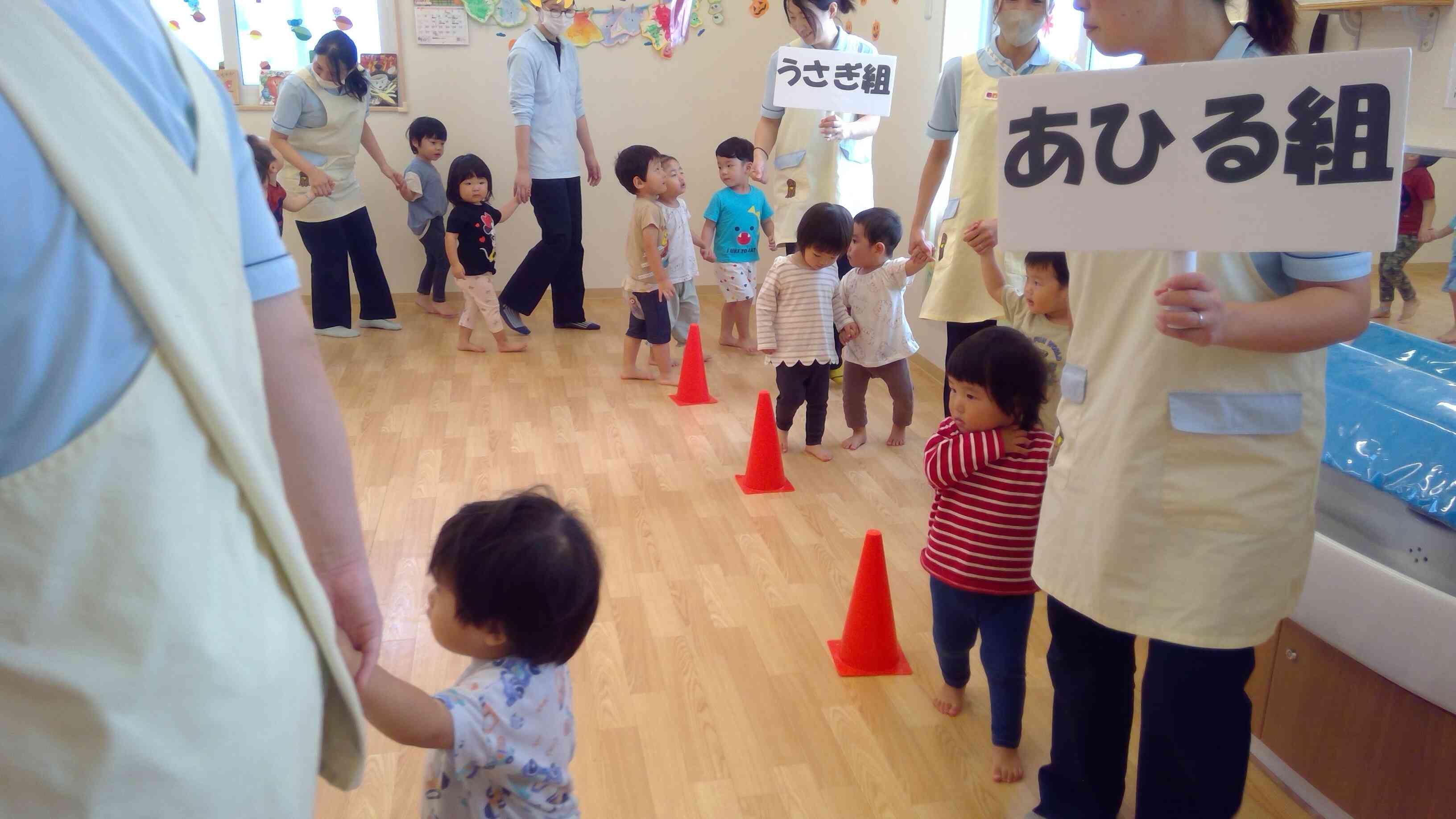 入場行進も上手にできました☆