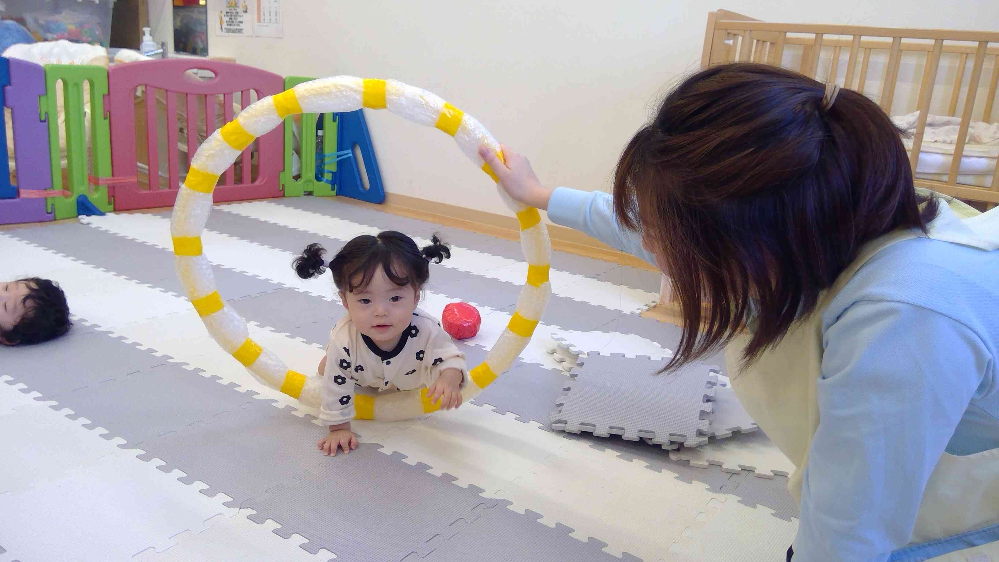 運動会ごっこをしたよ！