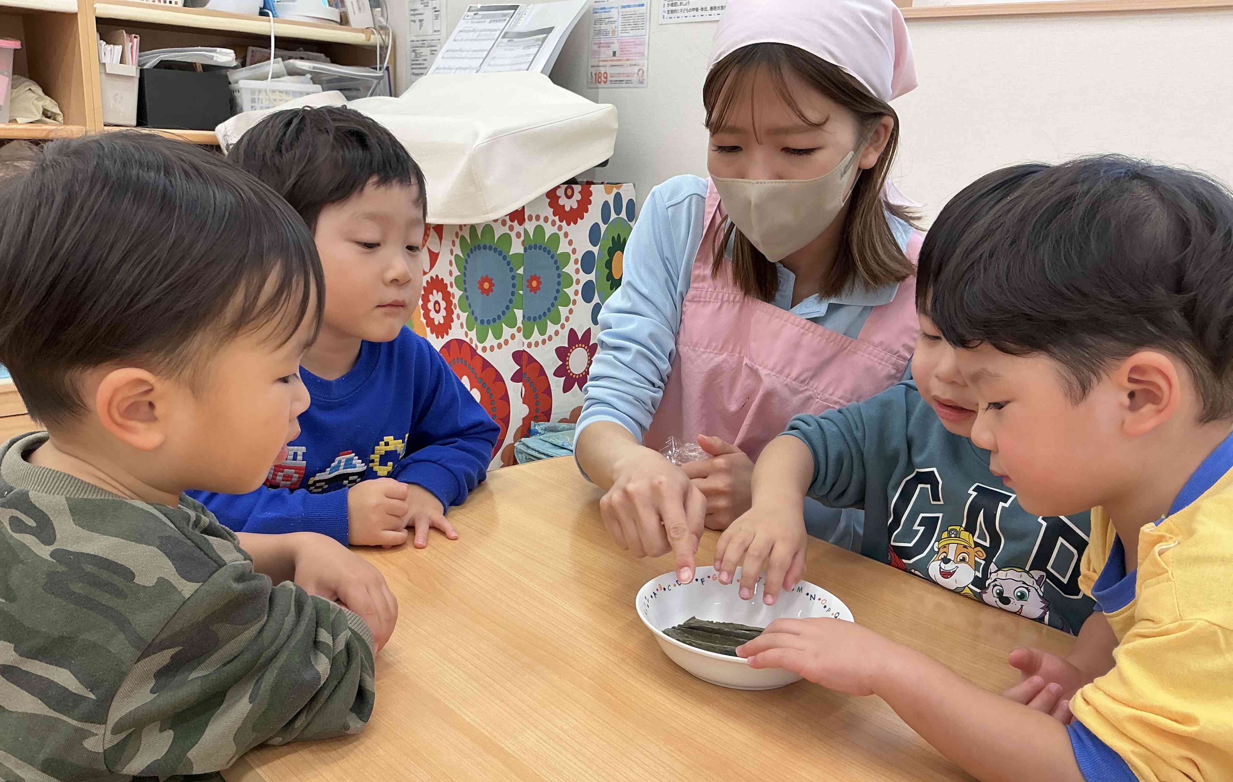 食育「だしの旨みを知ろう！」