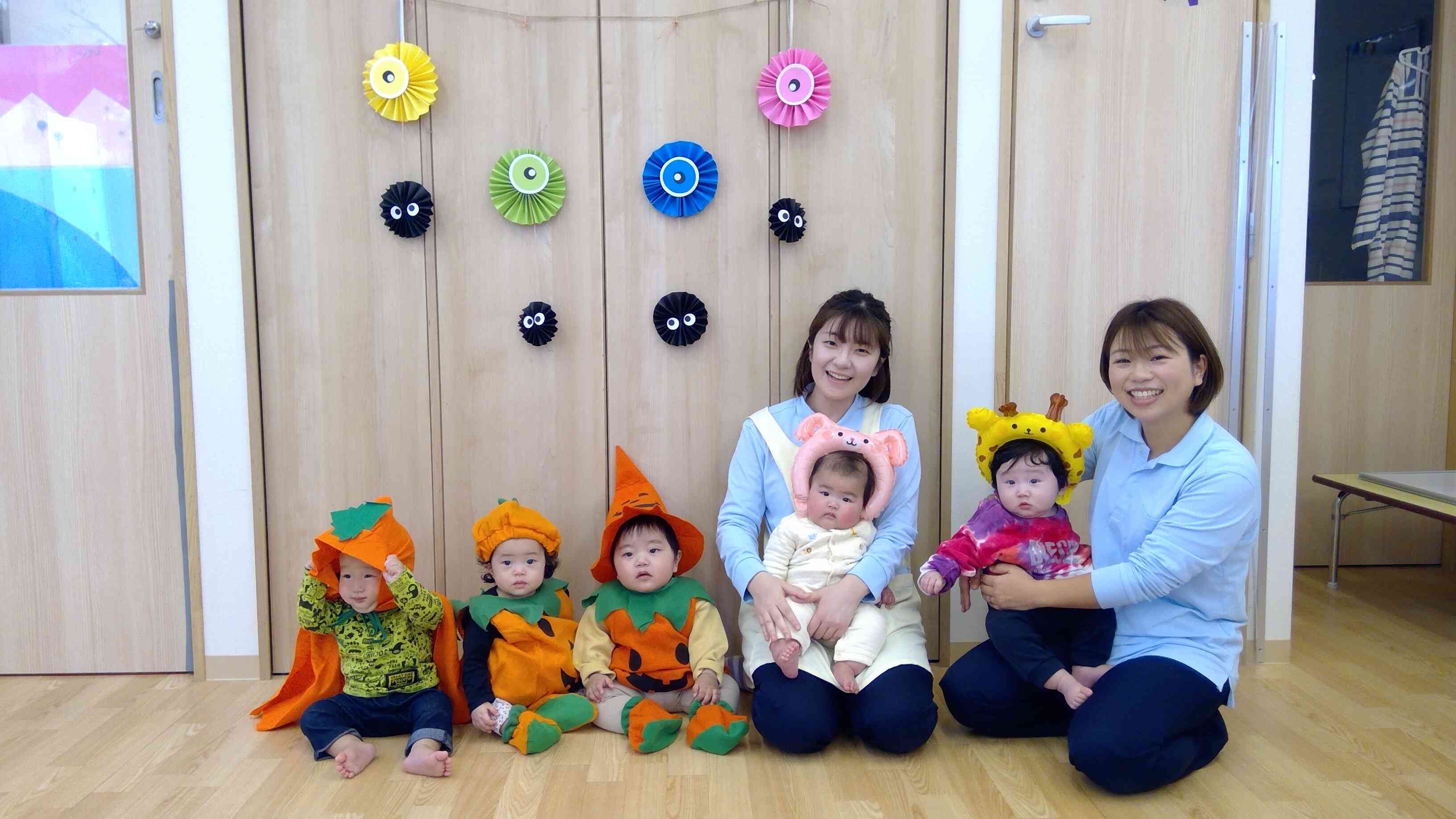 ひよこ組さんも仮装したよ☆
