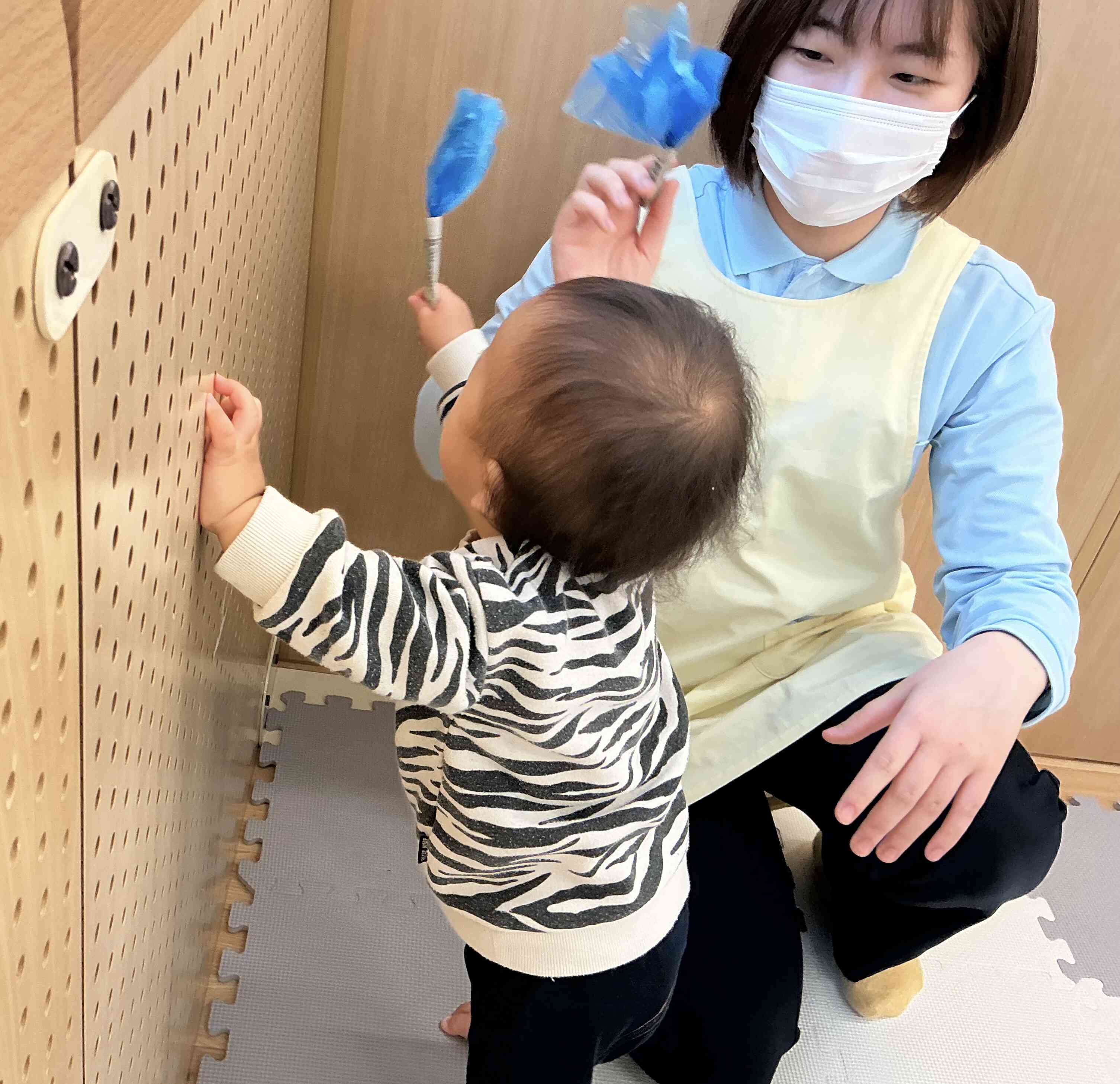 先生と一緒にパタパタ！