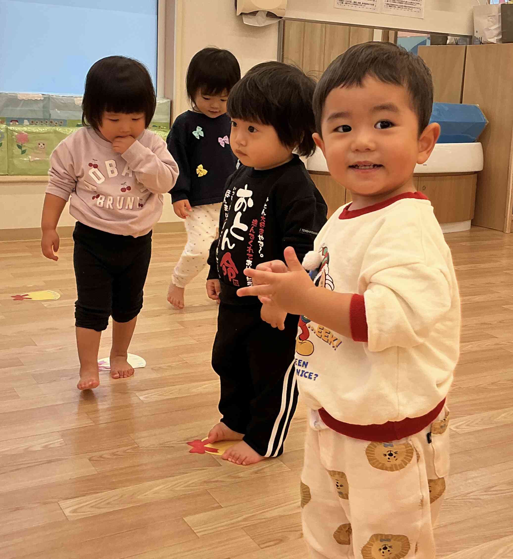 練習がんばりました!