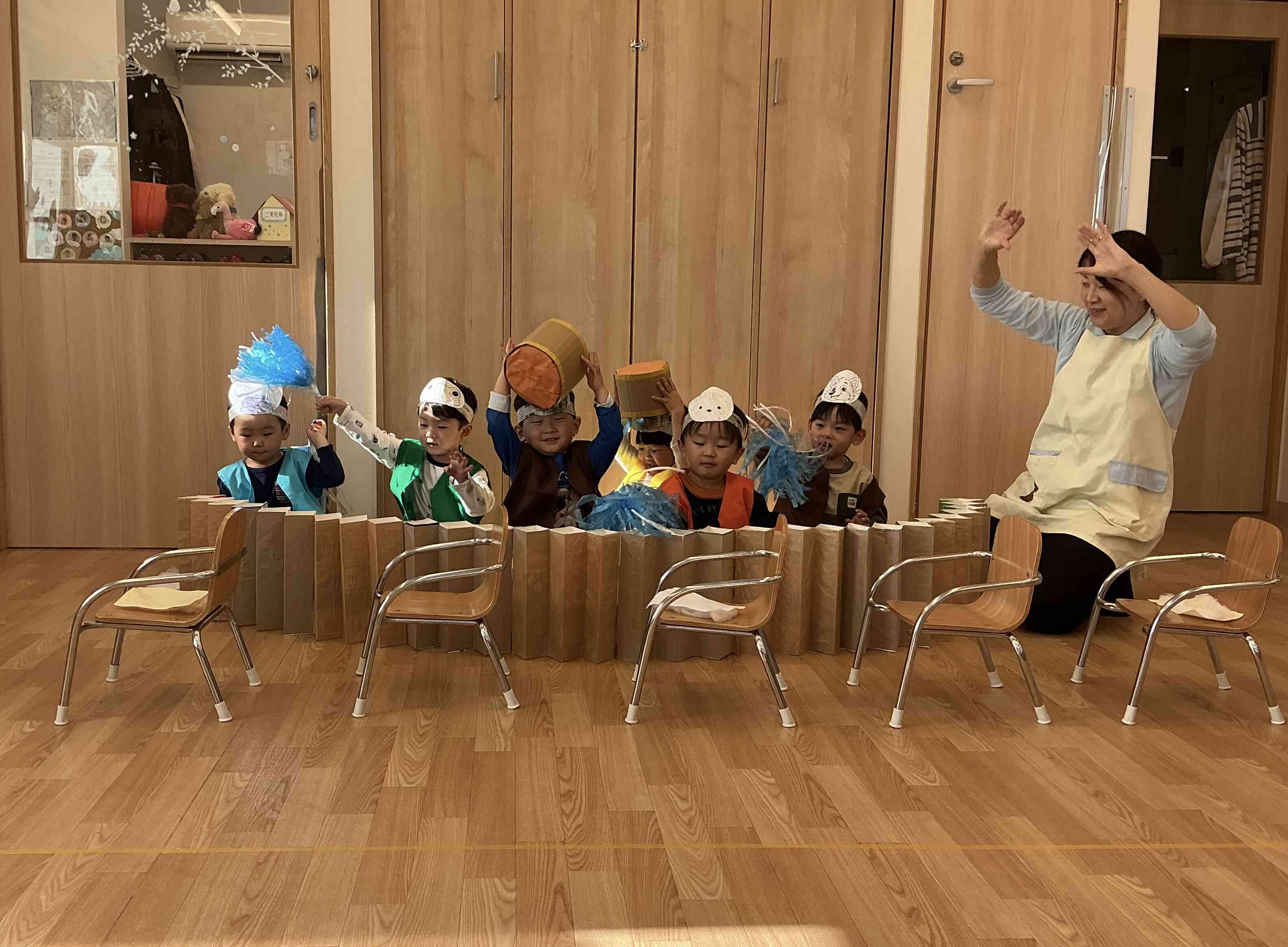 みんなで楽しんで練習してきました⭐︎