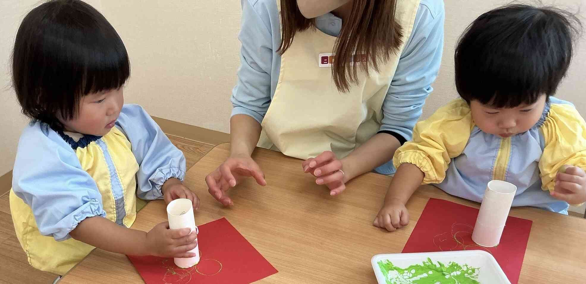 お友達と一緒に楽しいね!