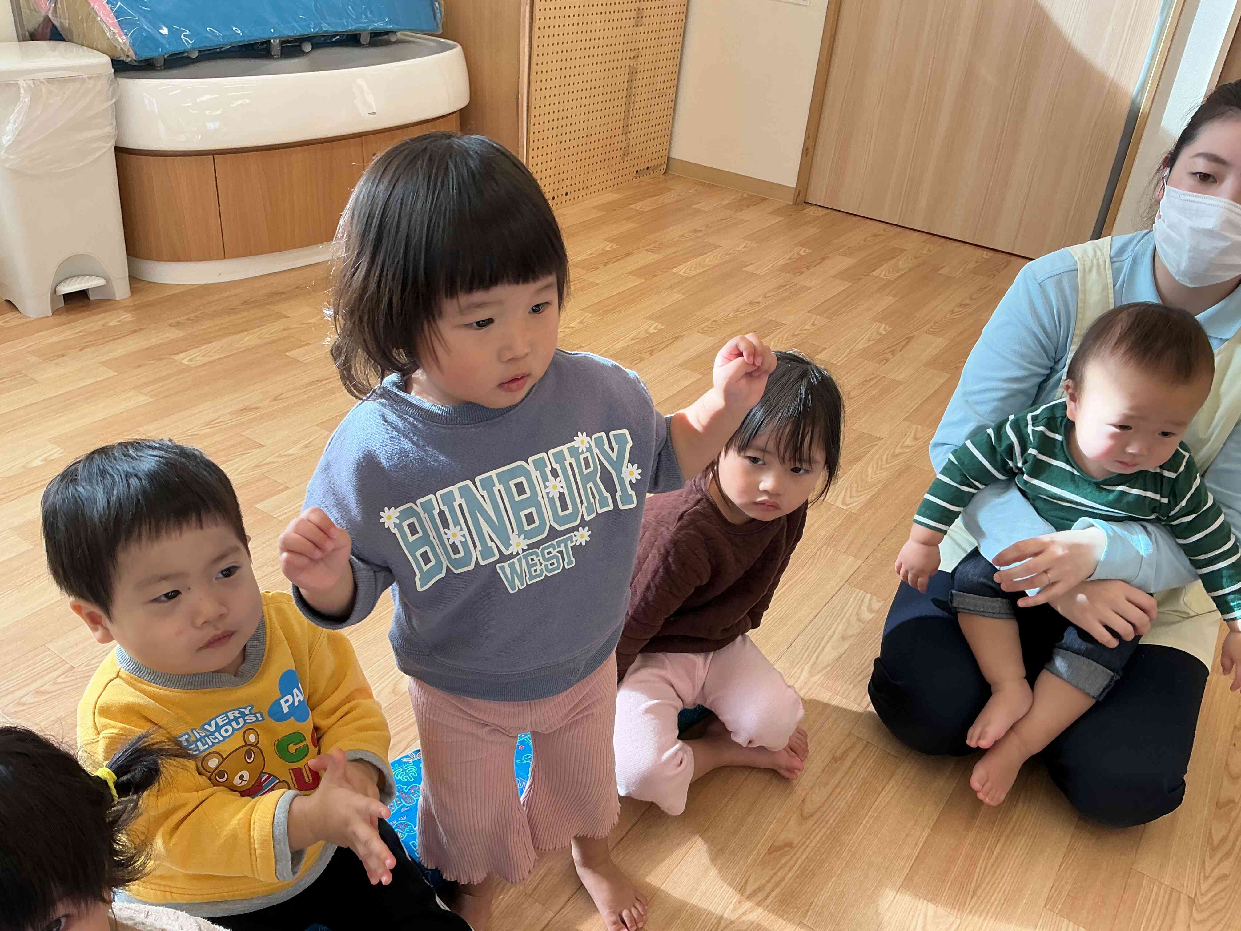 どうぶつさんのまねっこしたよ⭐︎