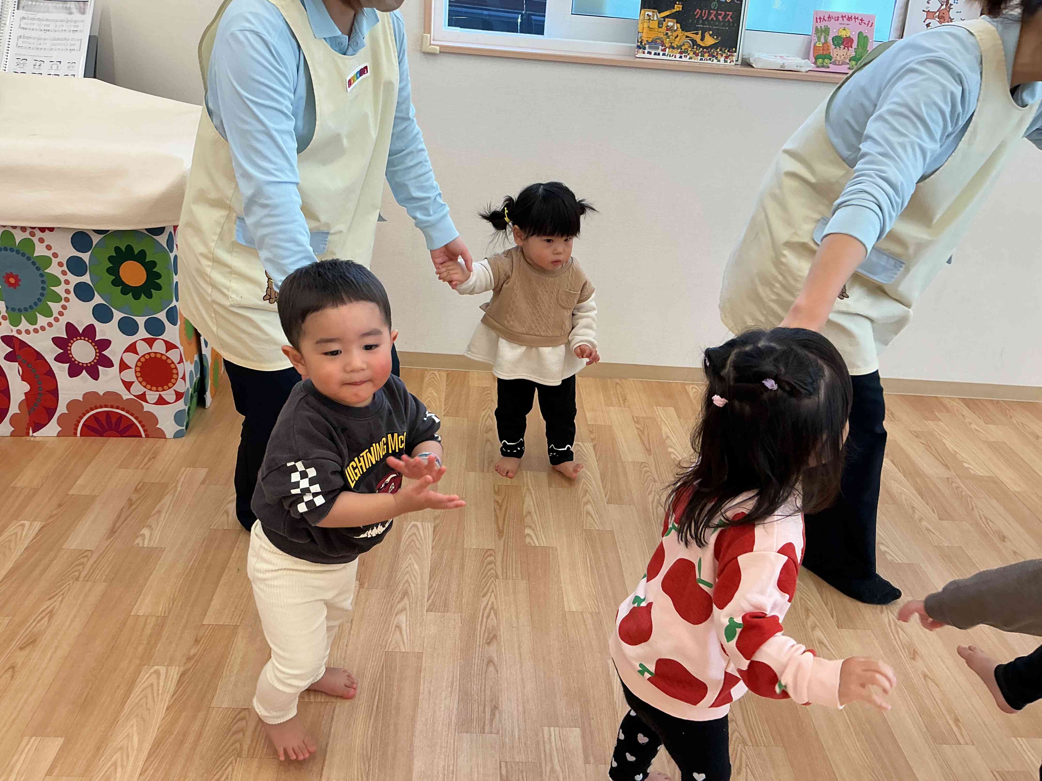 いろんな演技挑戦したよ！