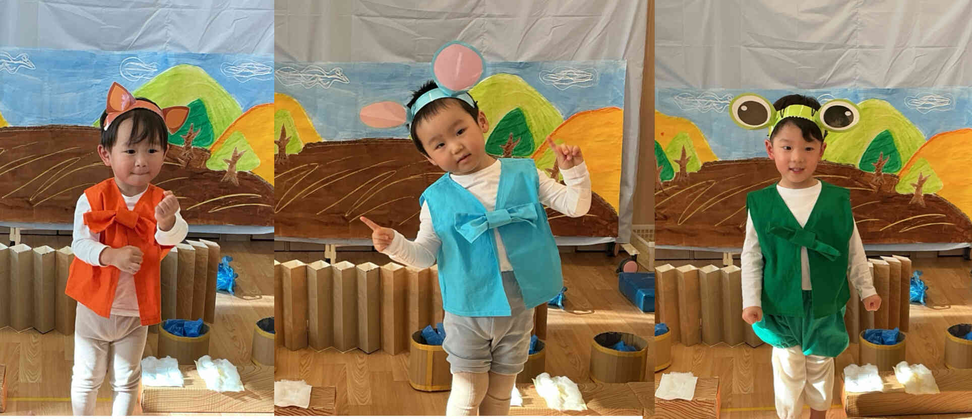 動物さんになりきって