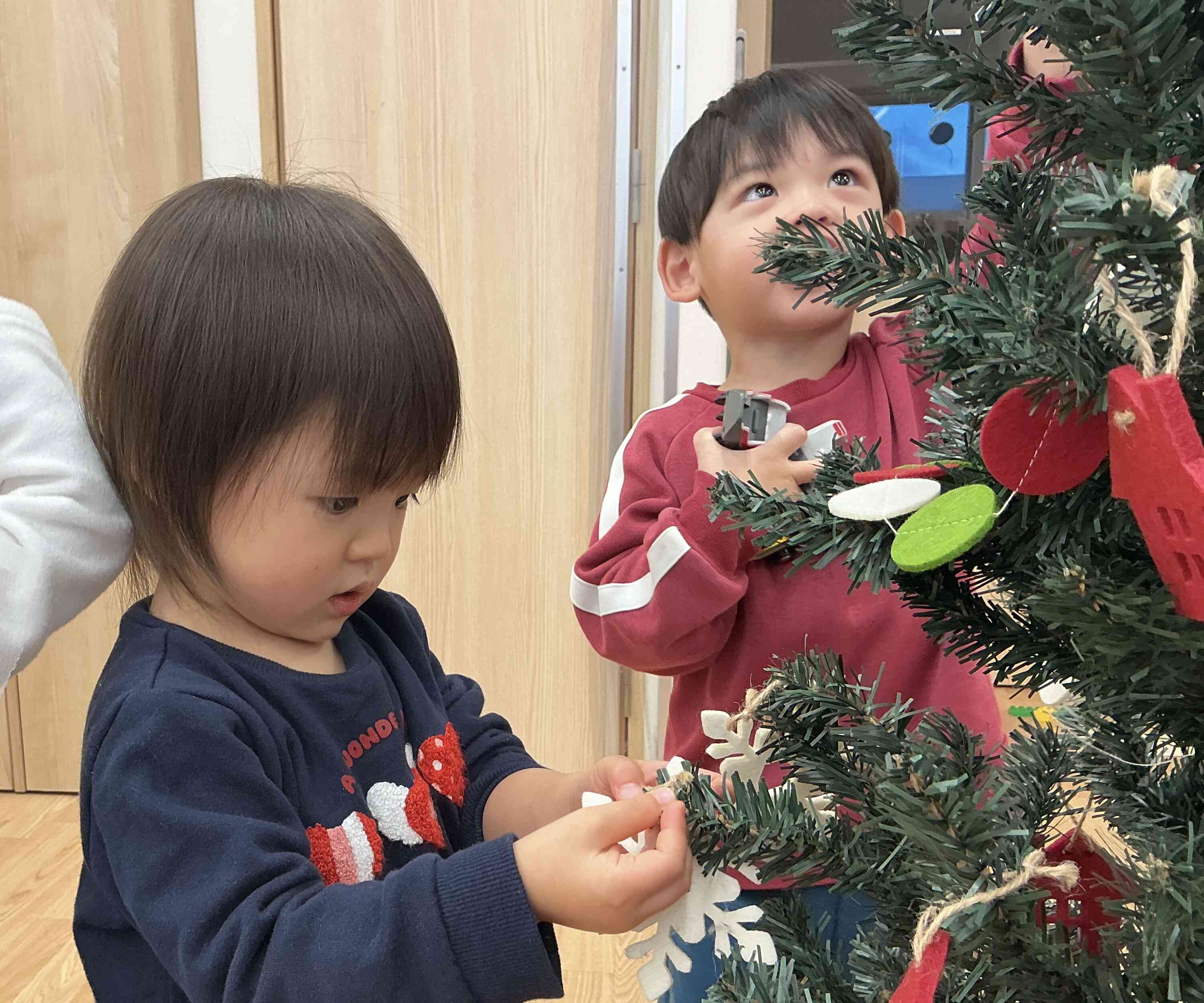 飾りきれいだね!