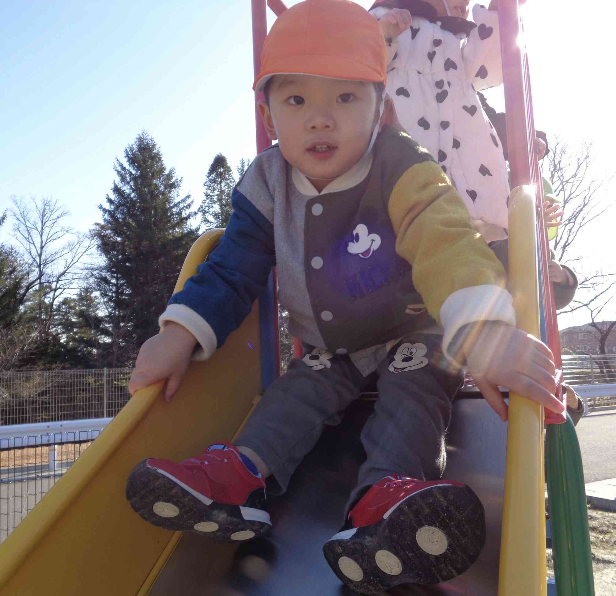 いまからすべるよ～