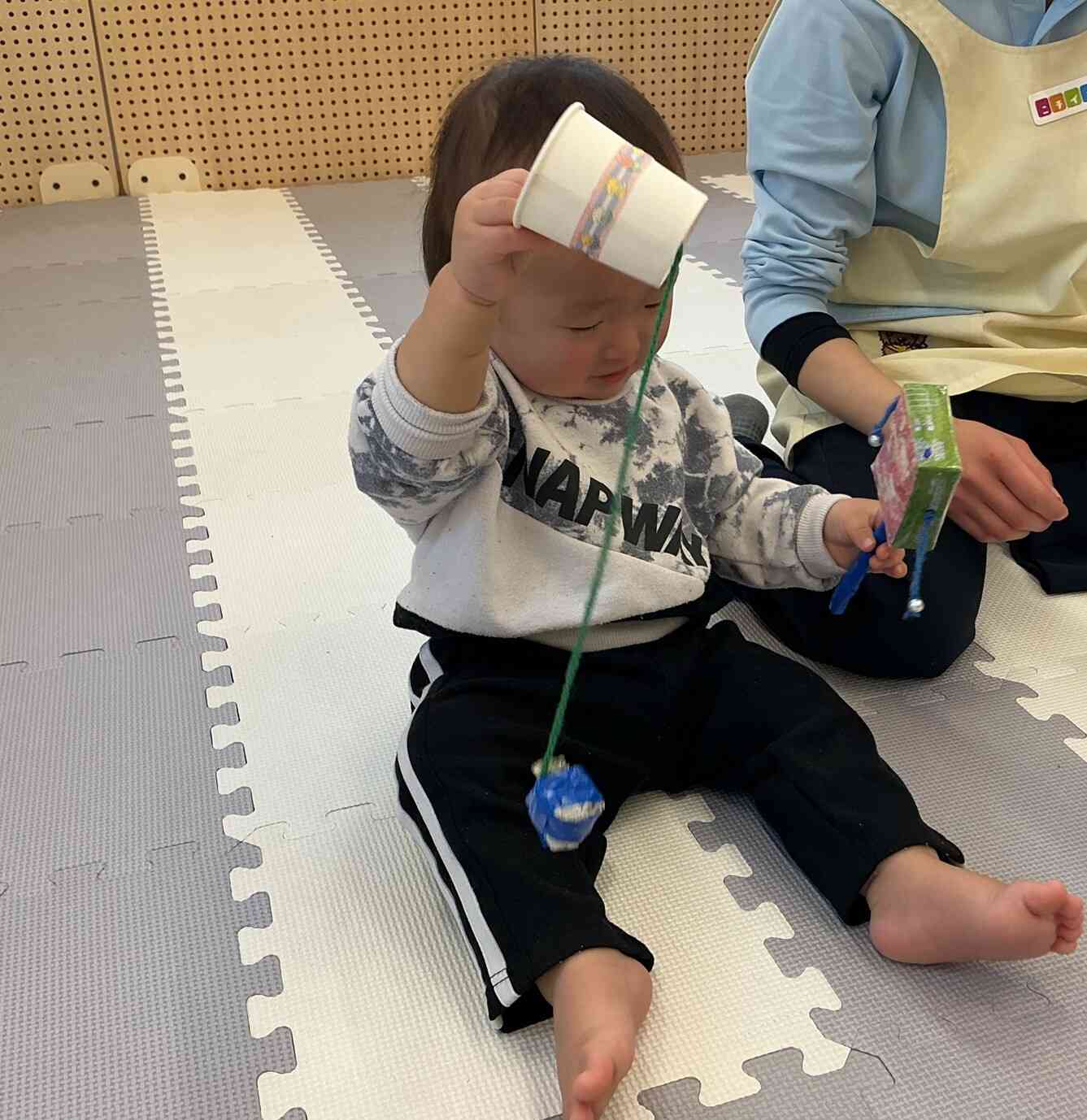 けん玉って難しいね!