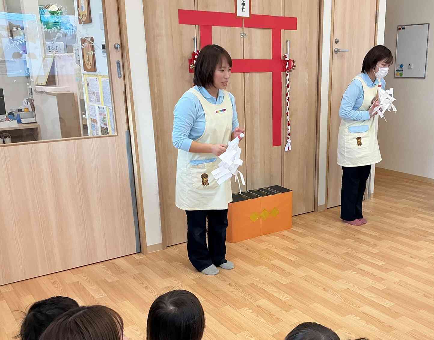 みんなでお祓いもしました!