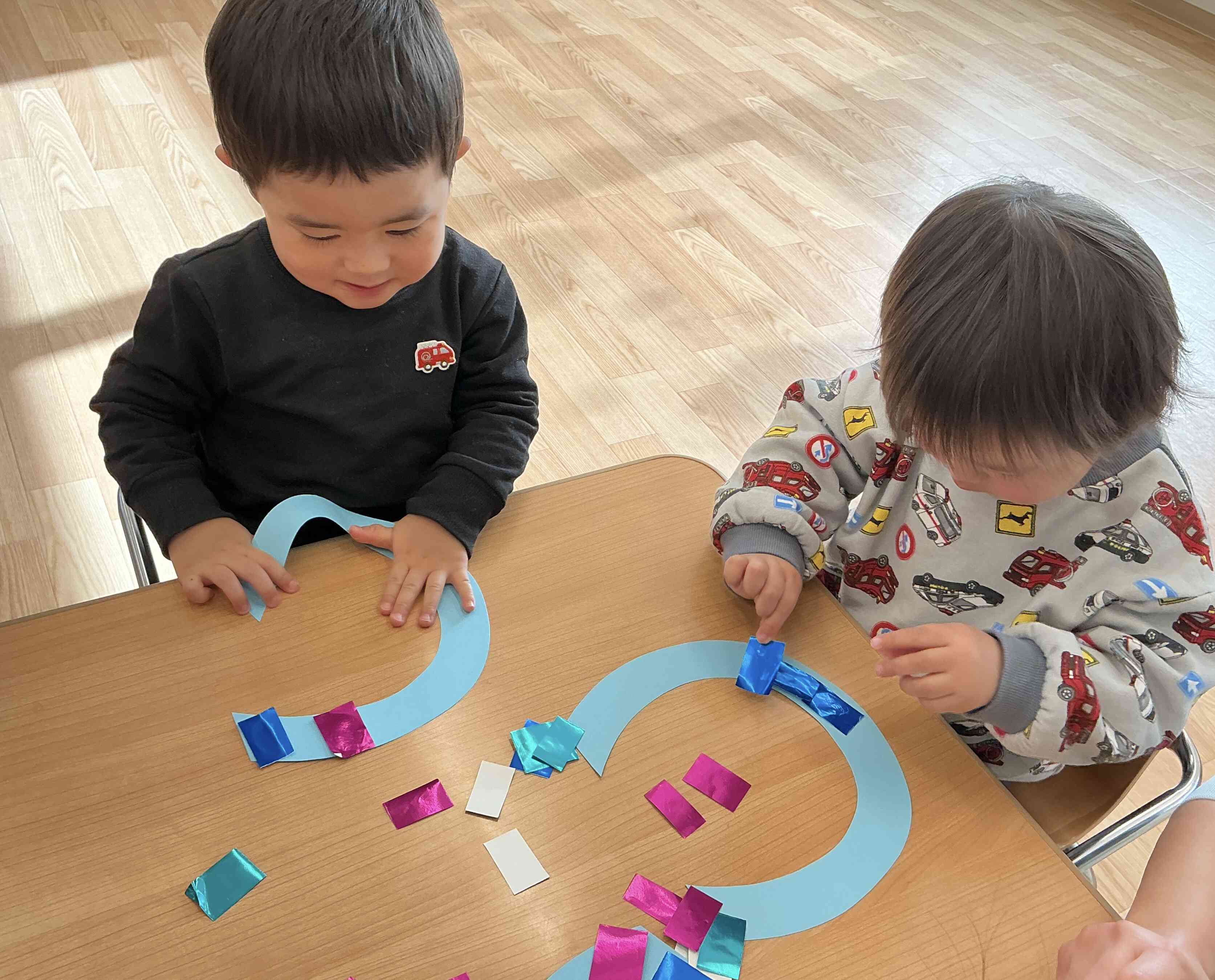 キラキラきれいだね!