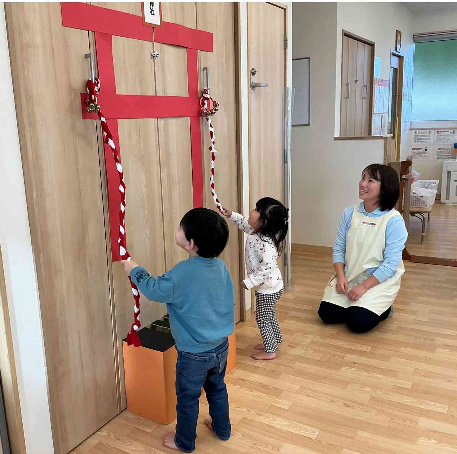 上手にお参りできたね!