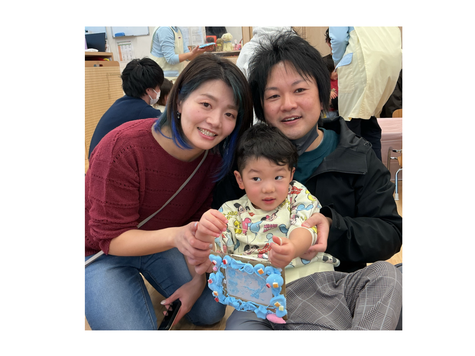 みんな一緒にいいお顔⭐︎