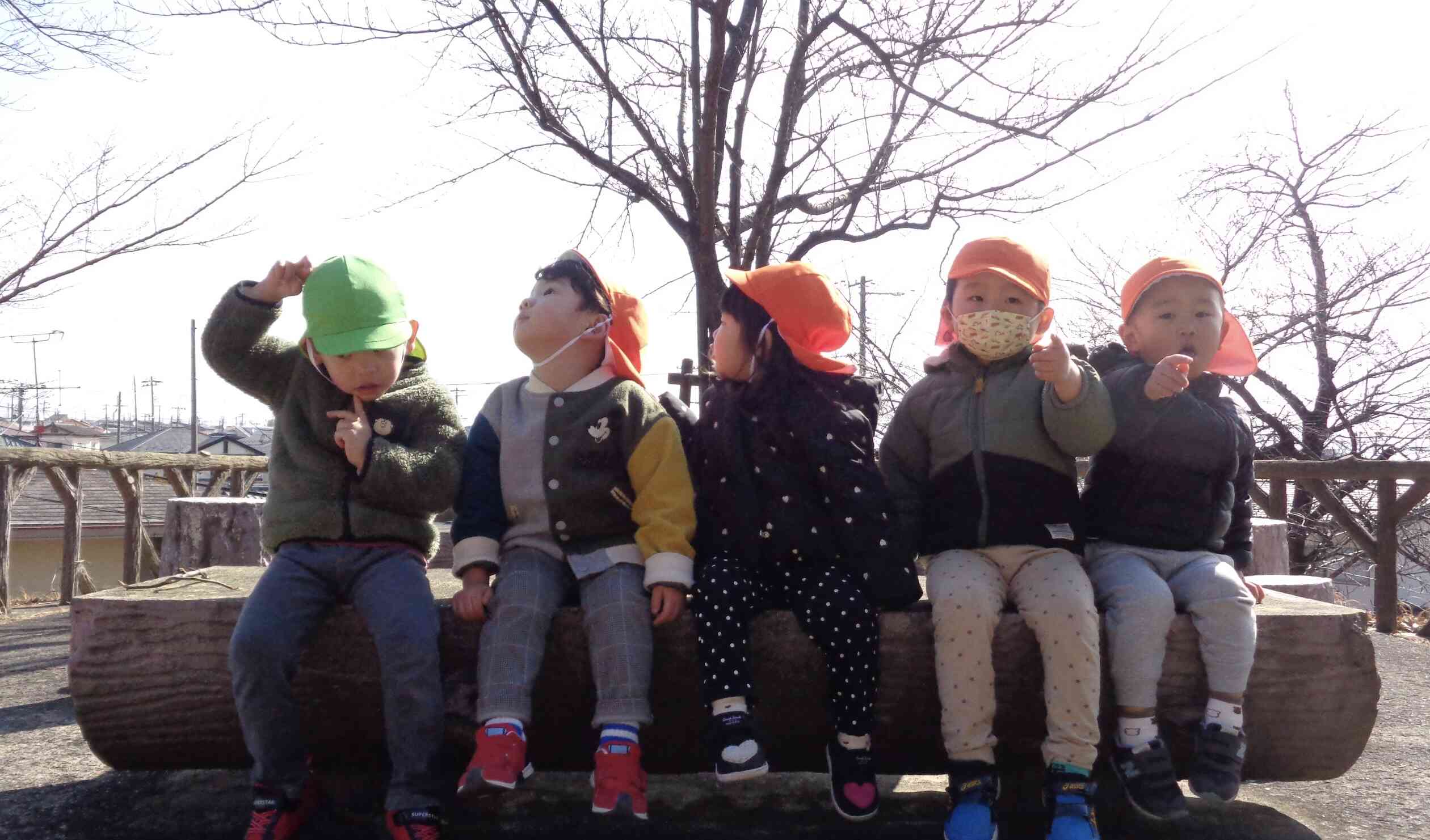 水神館公園までお散歩（２歳児）