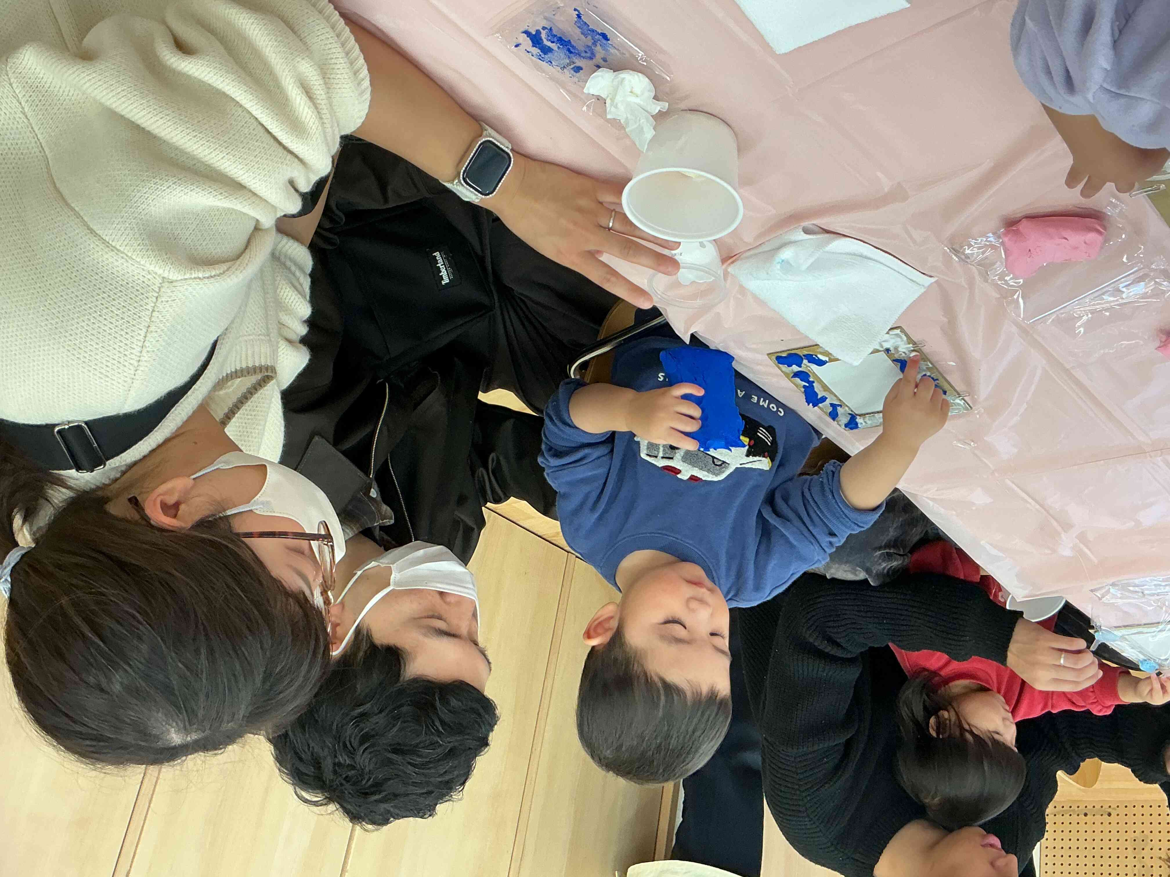 あひる組さん(1歳児)も一生懸命でしたね♪