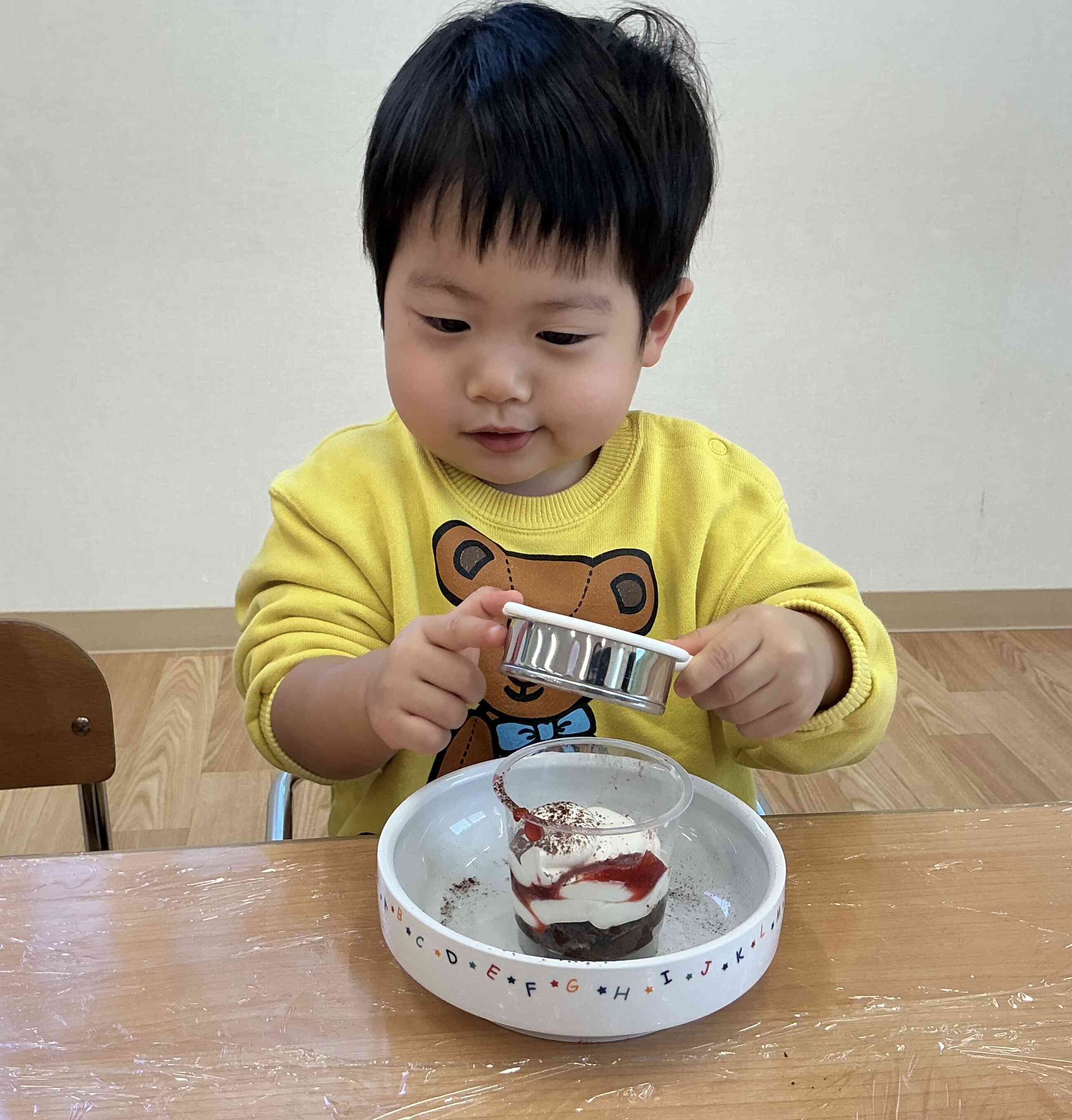 ティラミスを作ろう♡2月食育活動