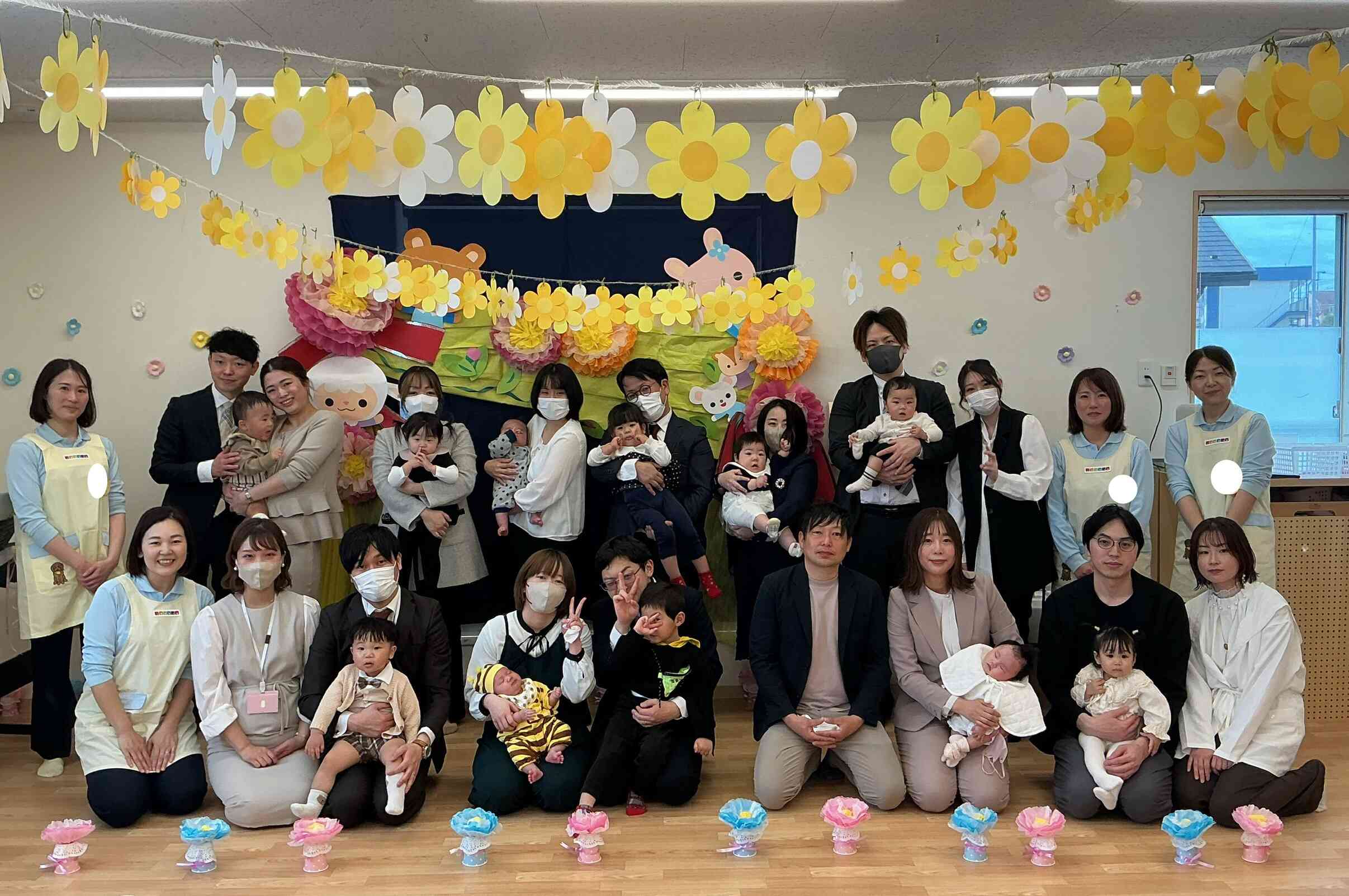 とみた保育園の入園式♪